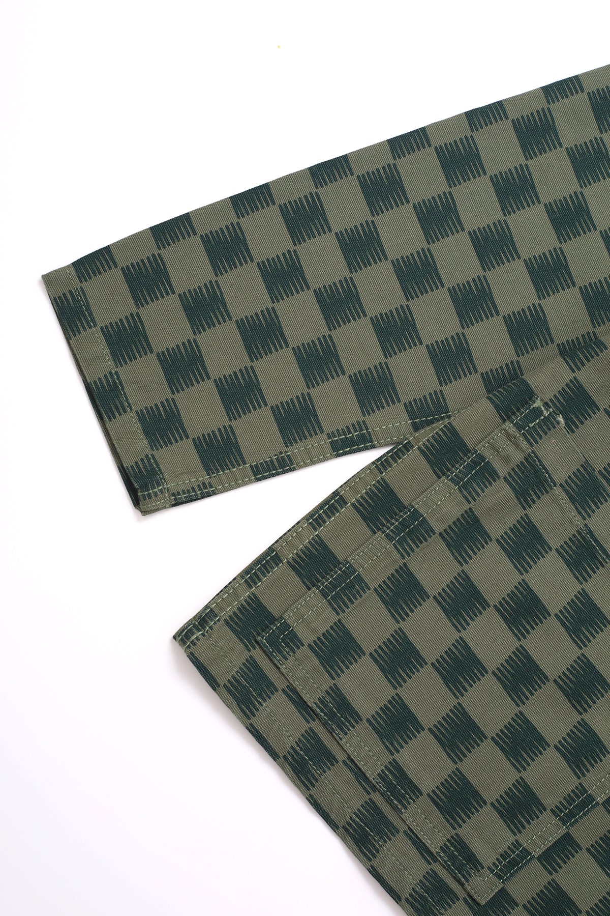 Classic Chore Shirt - Green Checker - Image 5