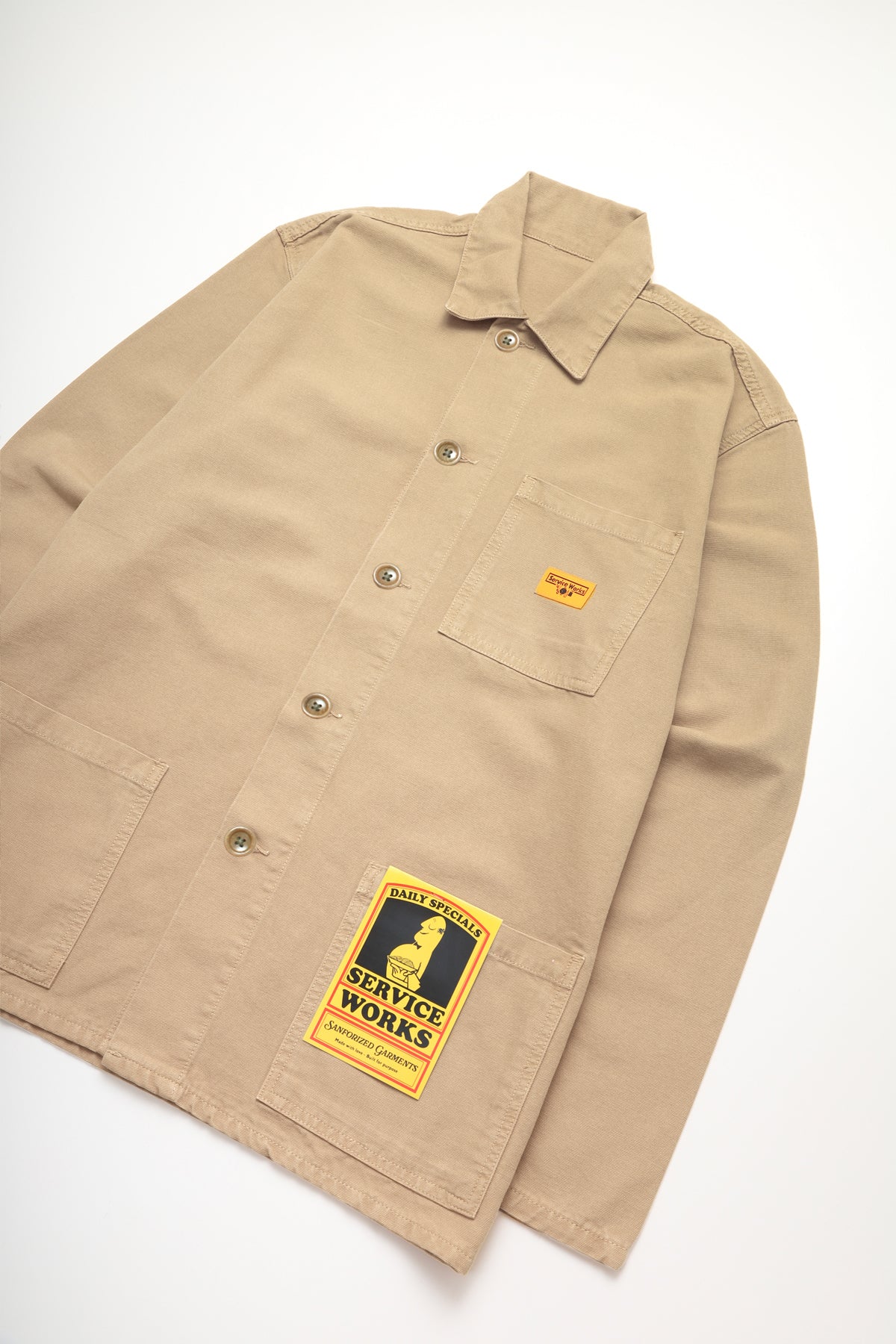 Classic Chore Shirt - Khaki - Image 2