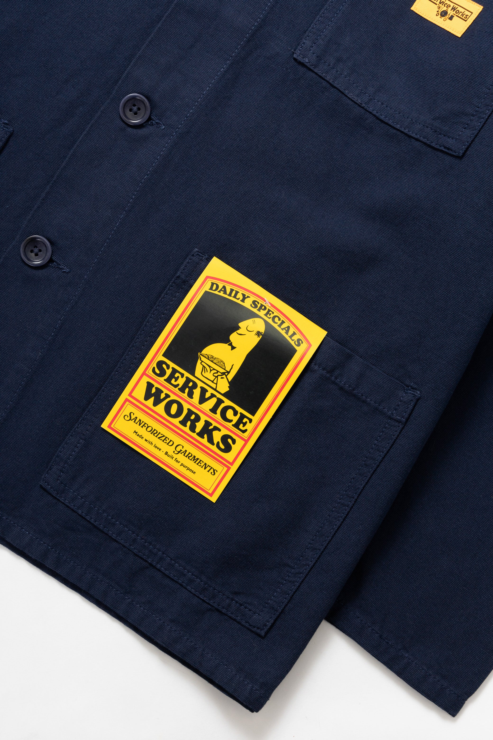 Classic Chore Shirt - Dark Navy - Image 3