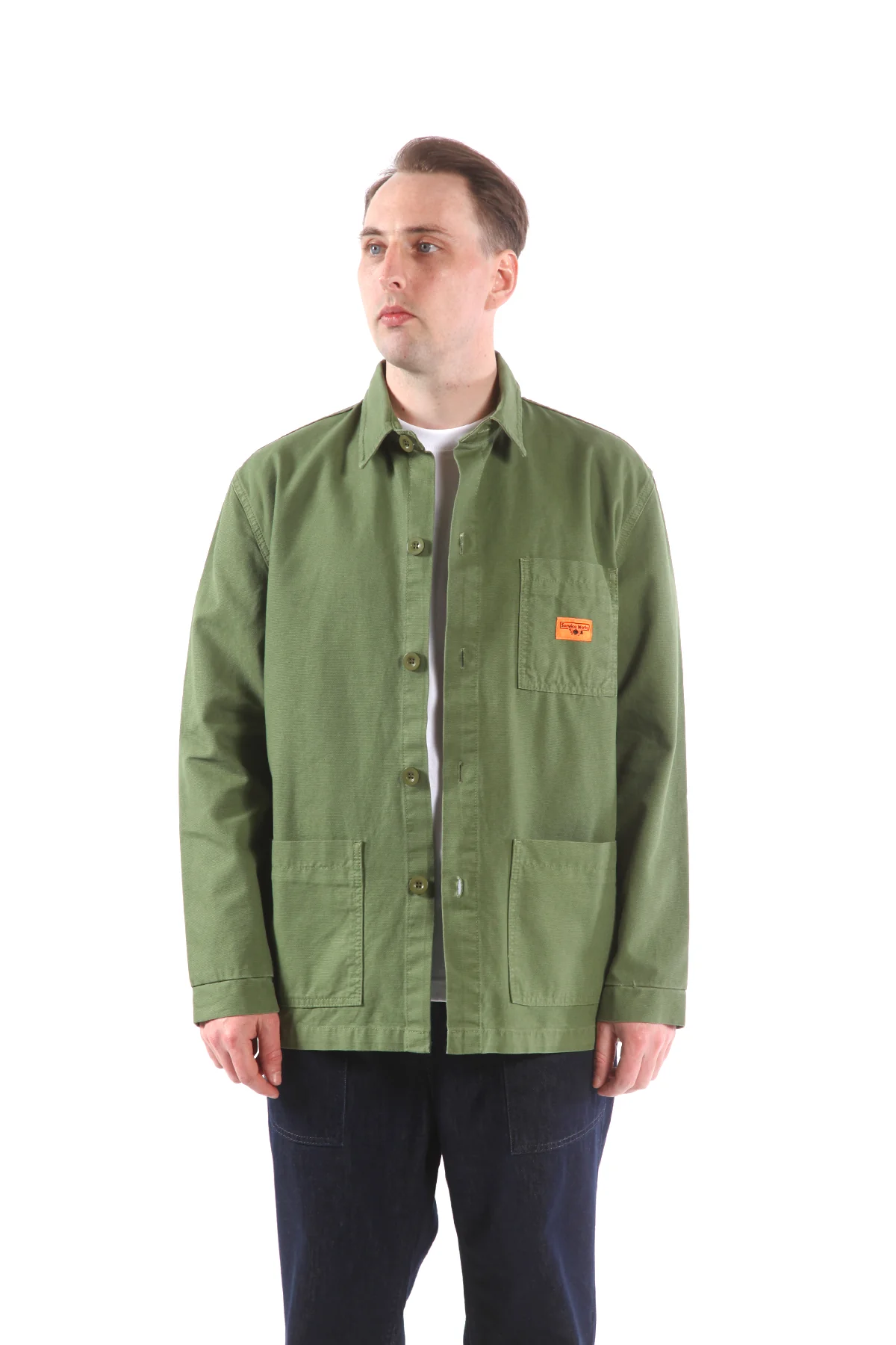 Classic Chore Shirt - Olive - Image 8