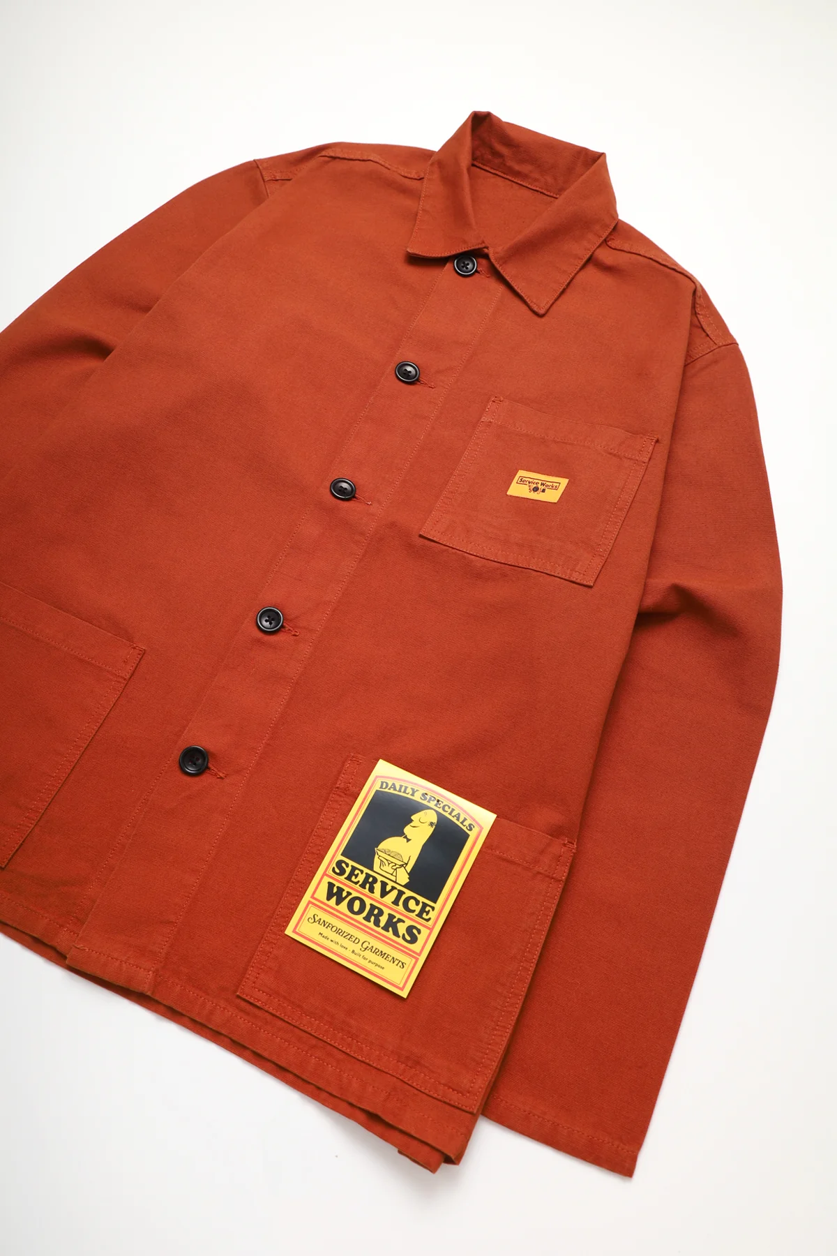 Classic Chore Shirt - Terracotta - Image 2