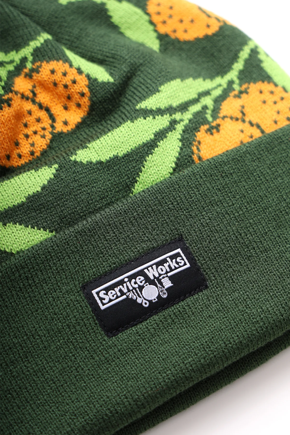 Clementine Jacquard Beanie - Forest - Image 2