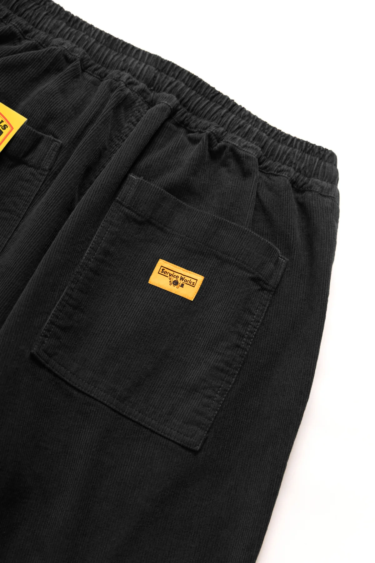 Corduroy Chef Pants - Black - Image 4