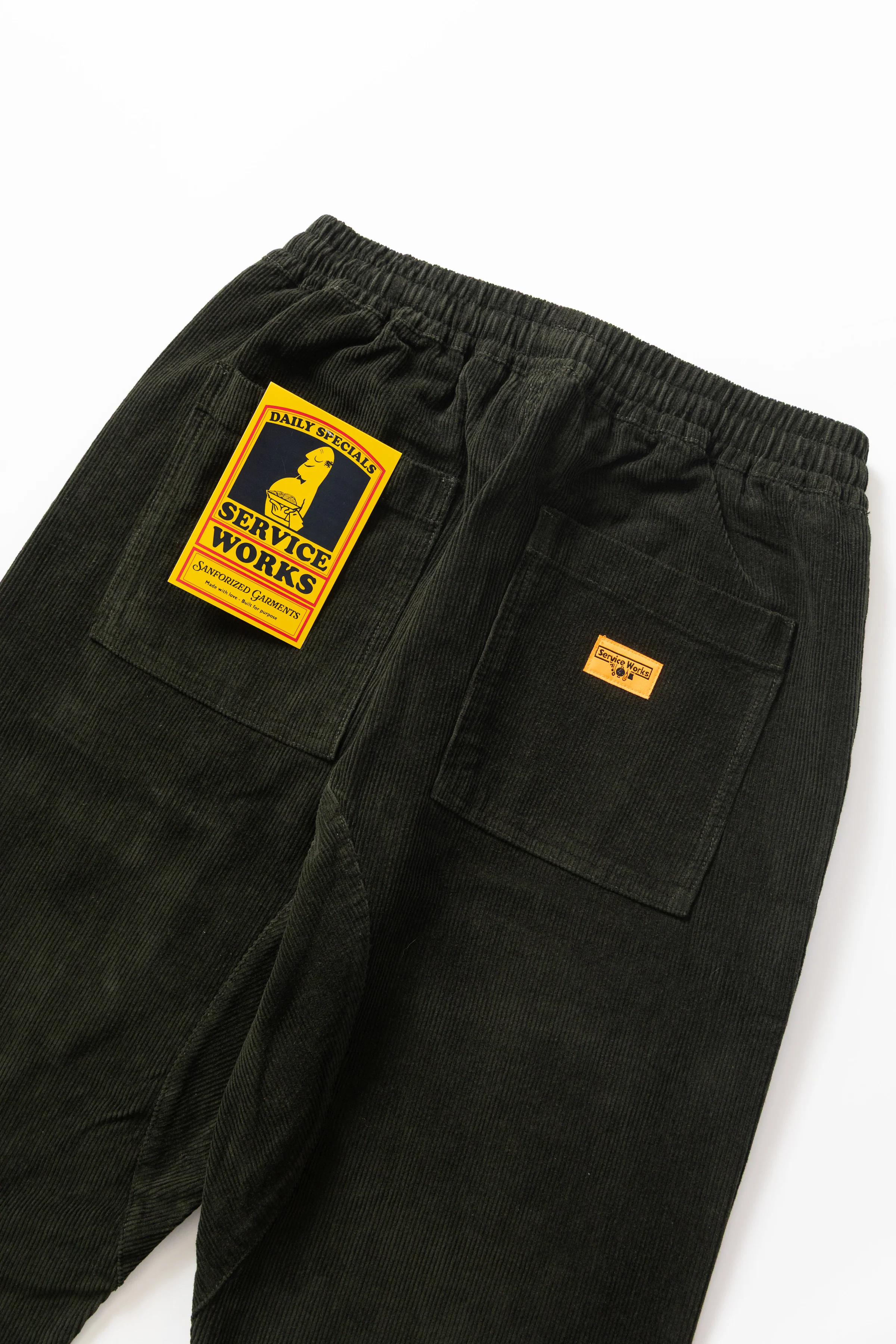 Corduroy Chef Pants - Coppice - Image 4
