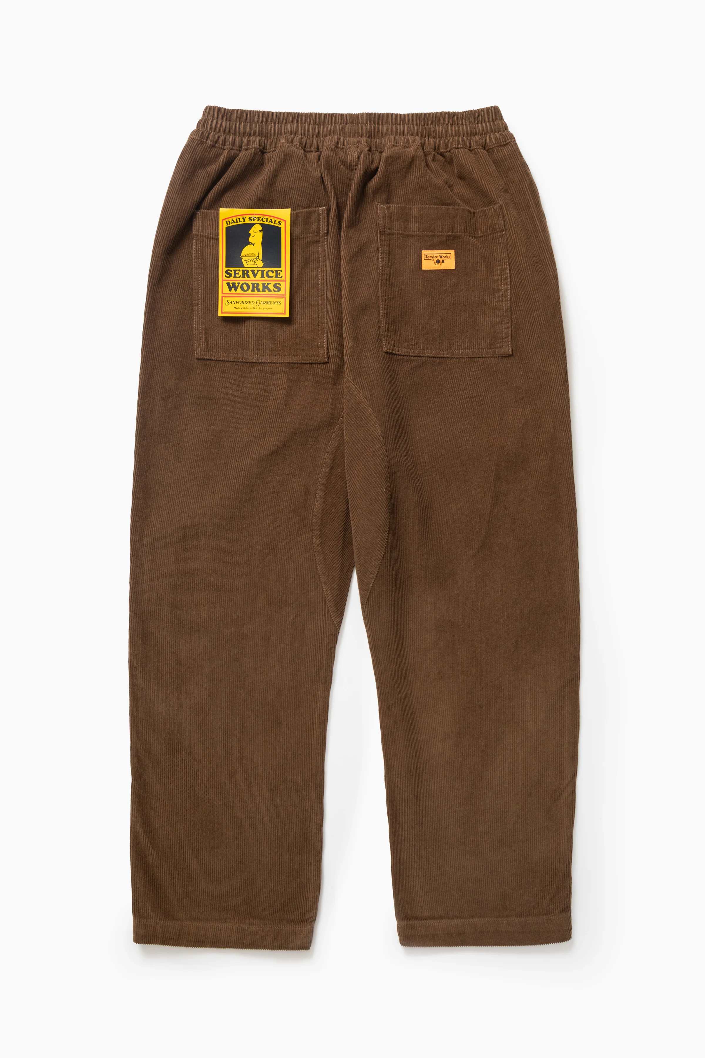 Corduroy Chef Pants - Bark - Image 6