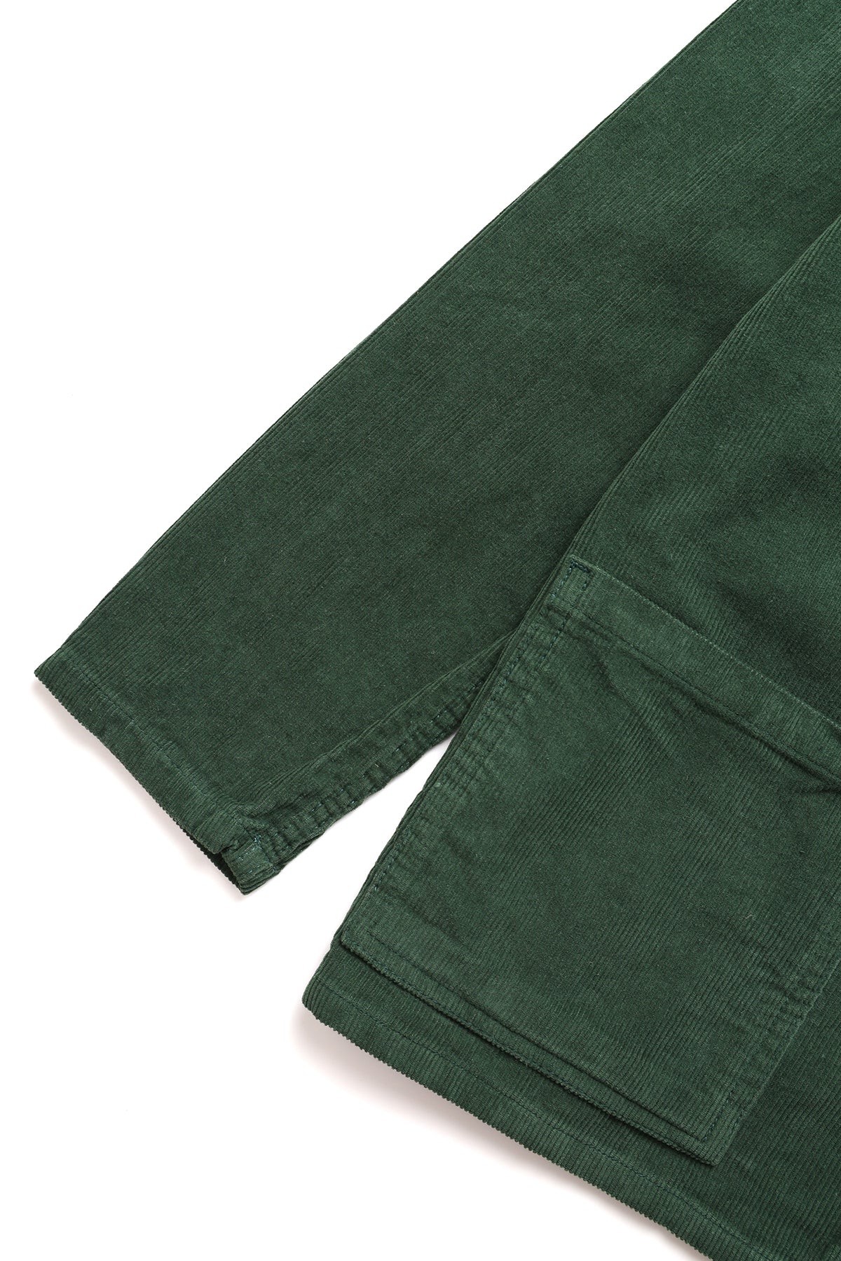 Corduroy Chore Shirt- Forest - Image 5