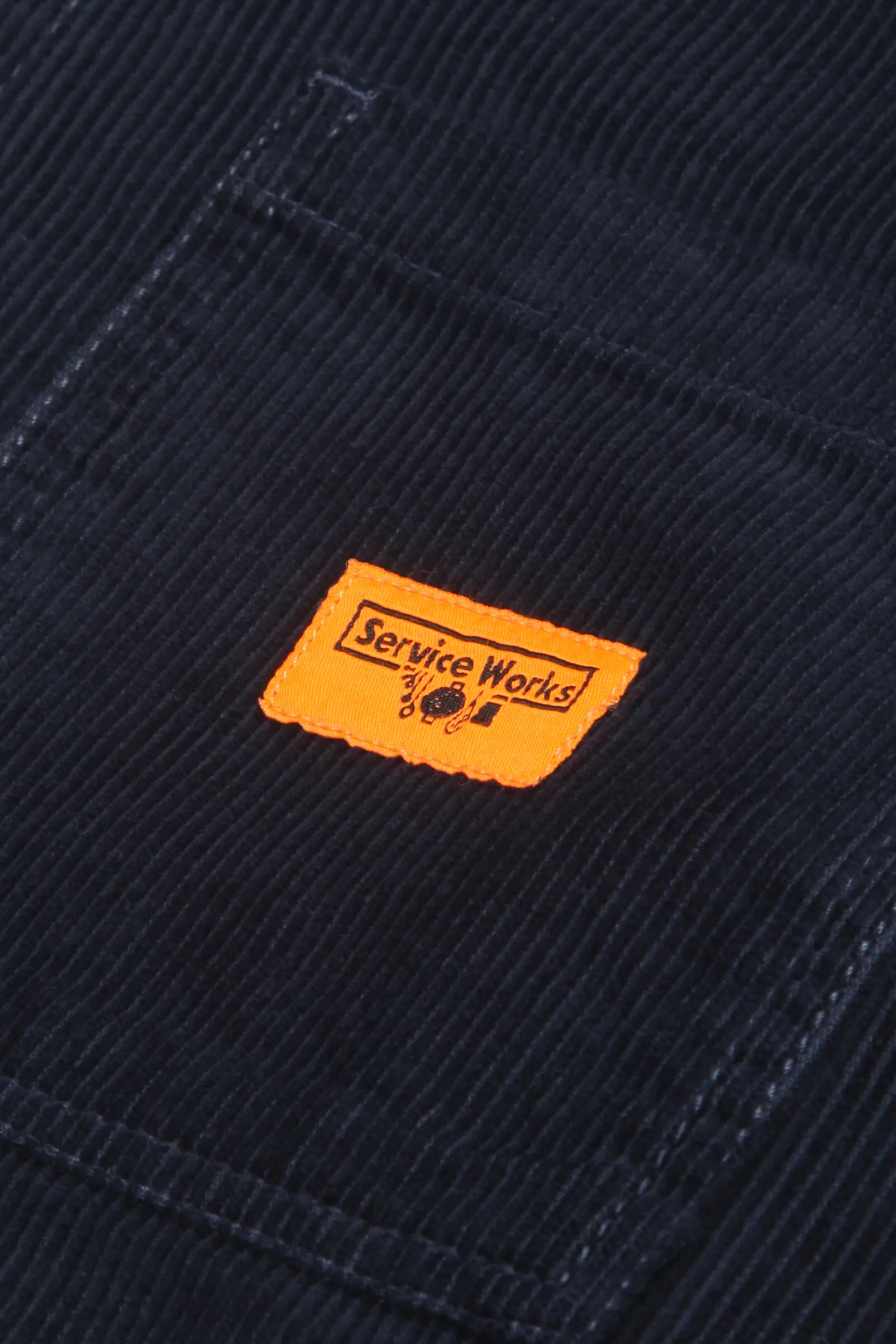 Corduroy Chore Shirt - Navy - Image 4