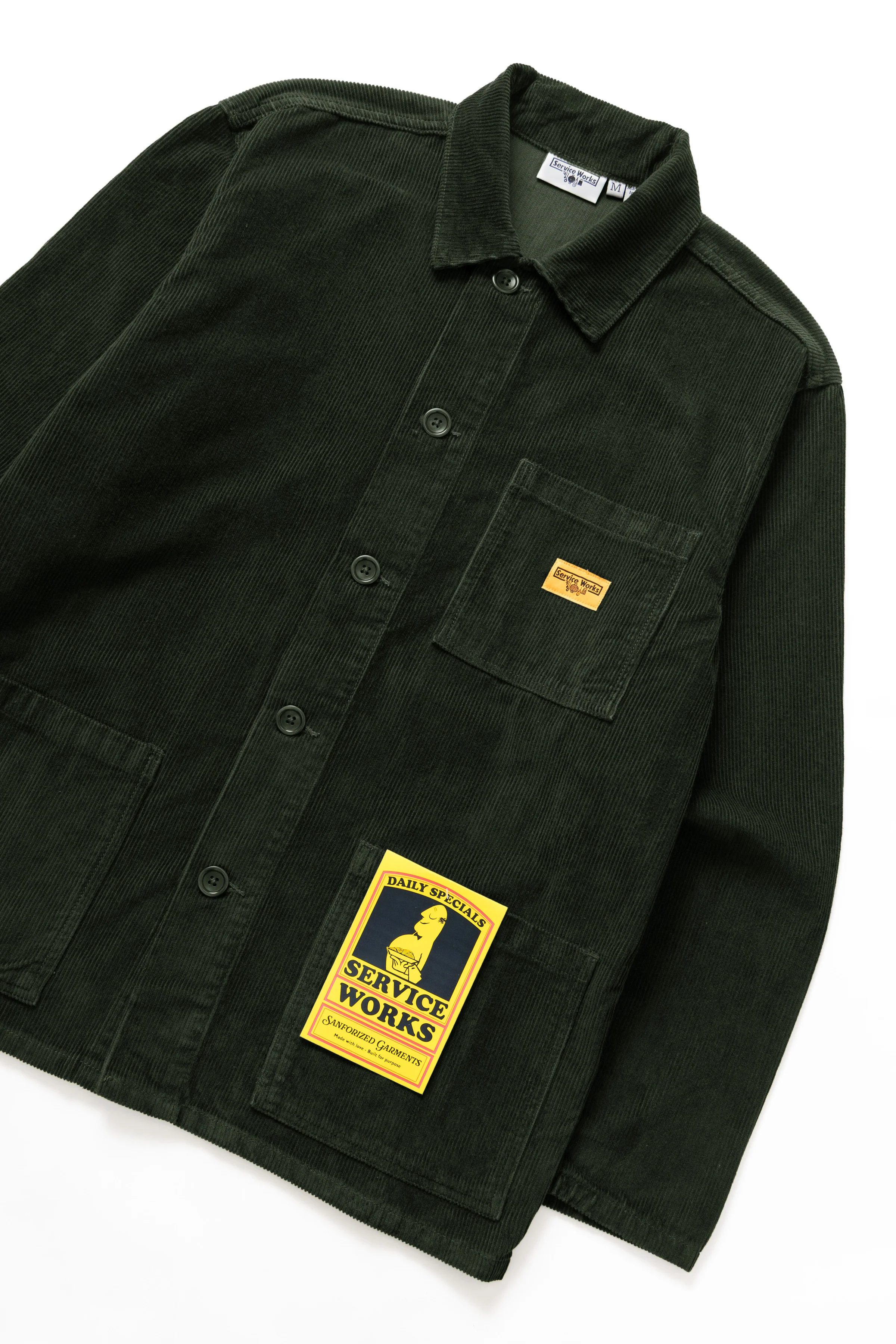 Corduroy Chore Shirt - Coppice - Image 2