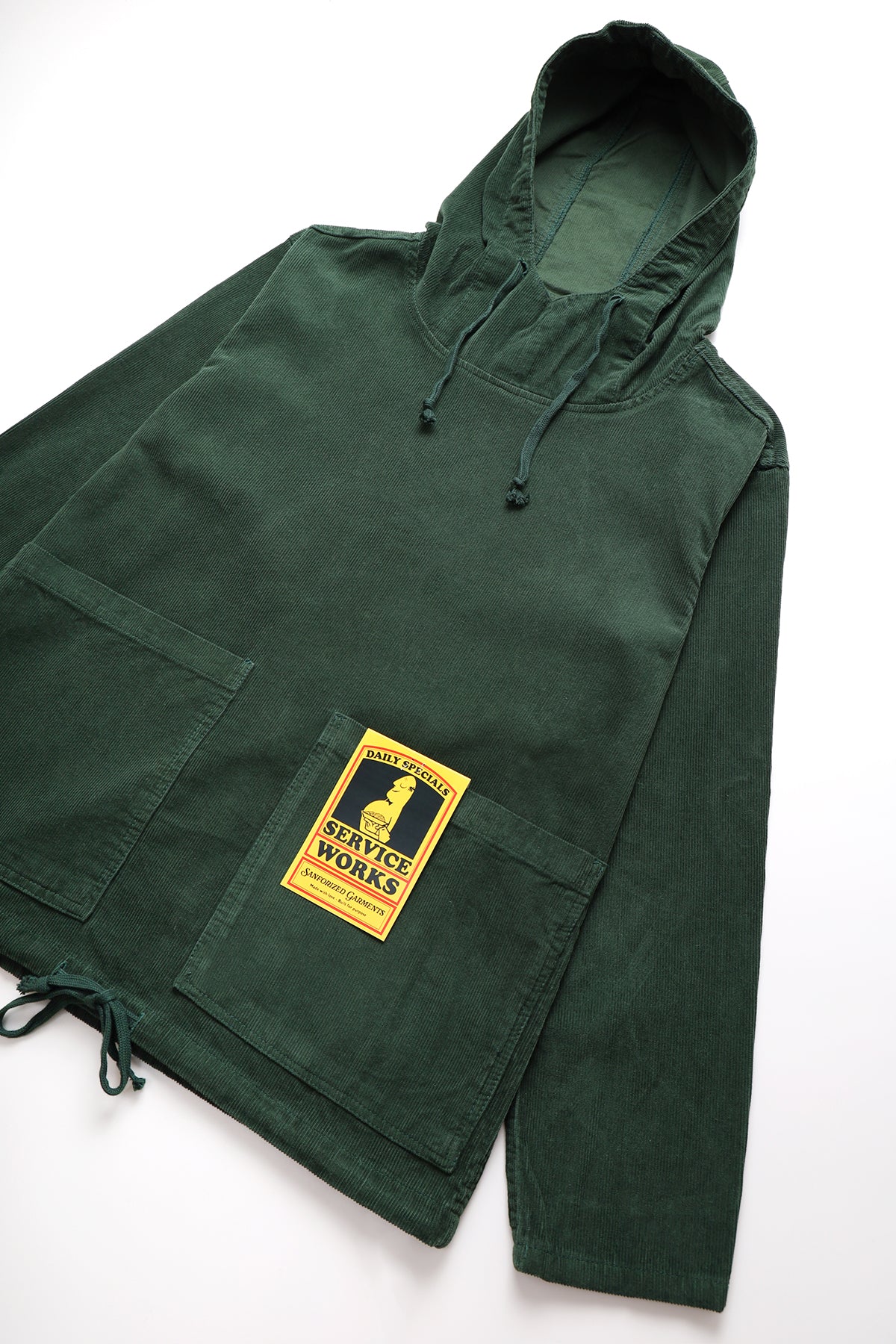 Corduroy Market Smock - Forest - Image 2