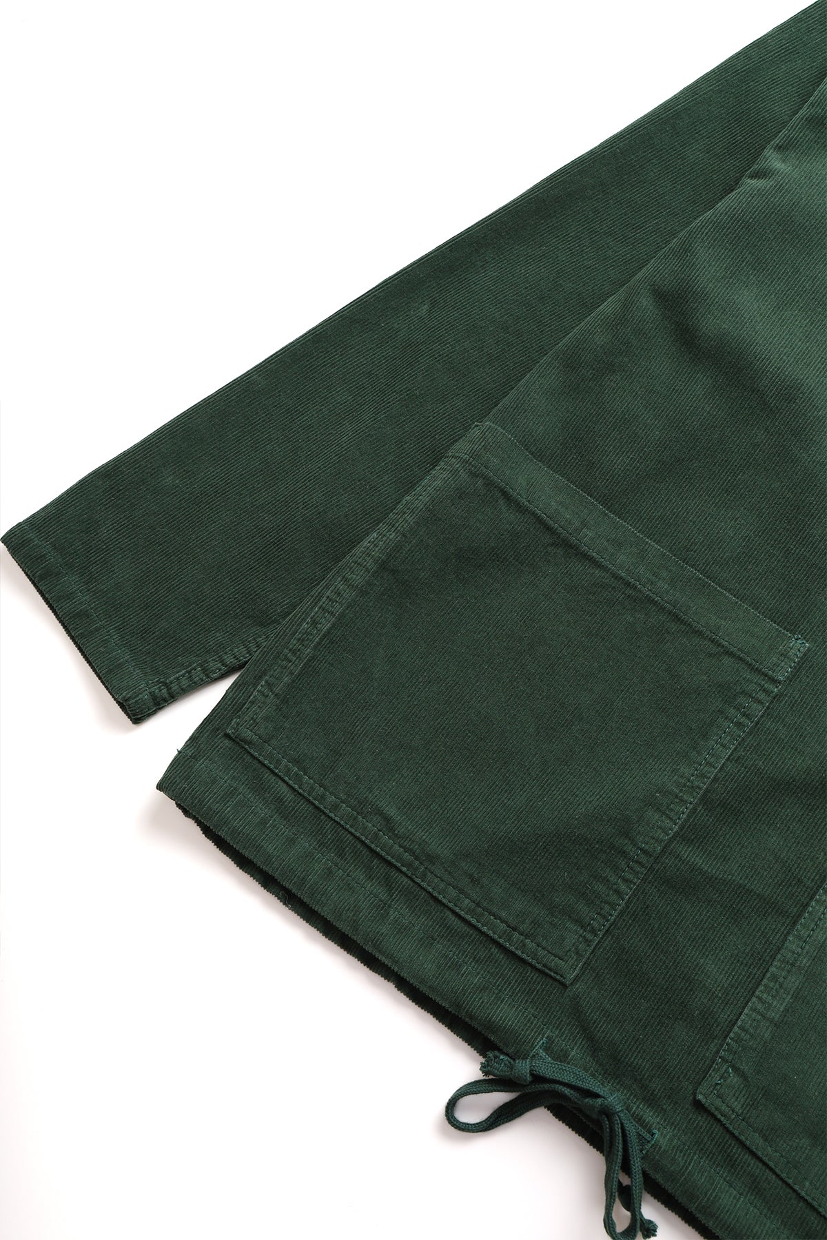 Corduroy Market Smock - Forest - Image 4
