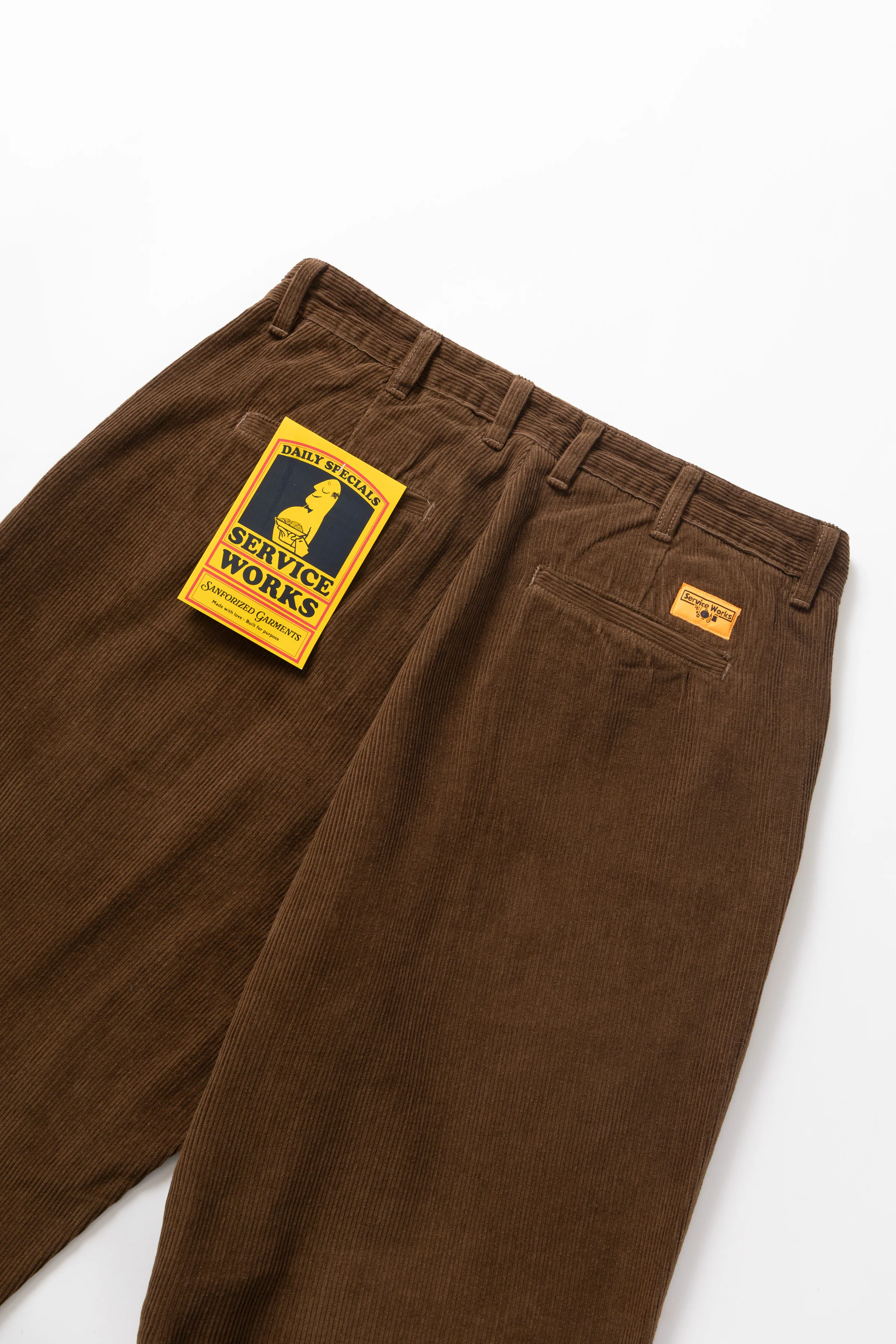 Corduroy Part Timer Pant - Bark - Image 5
