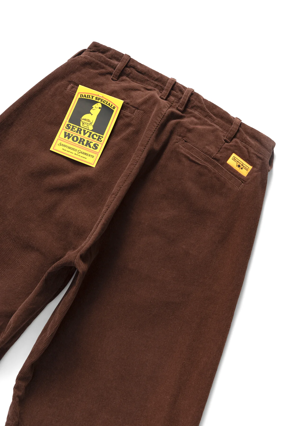 Corduroy Part Timer Pant - Brown - Image 4