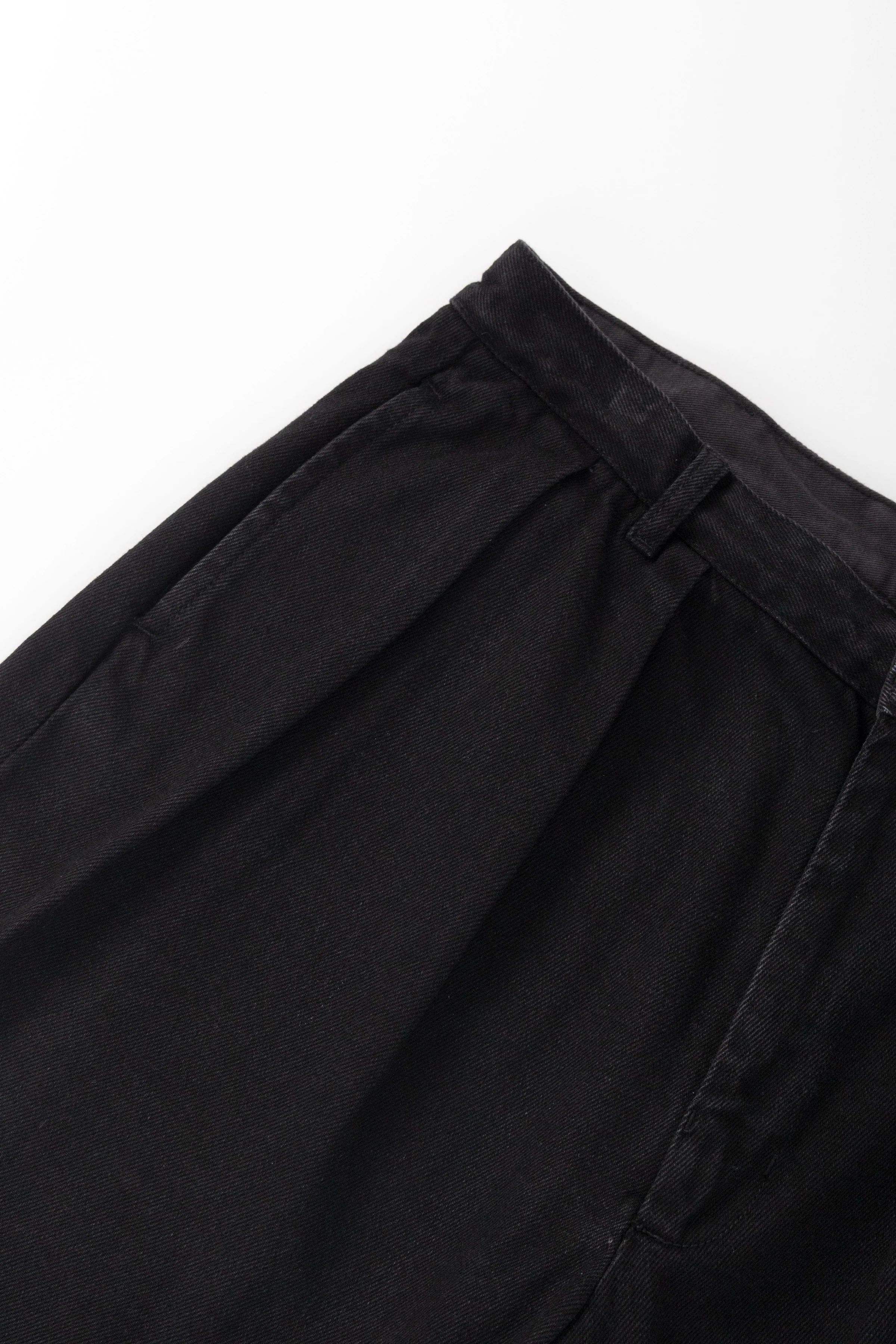 Denim Part Timer Shorts - Black - Image 3