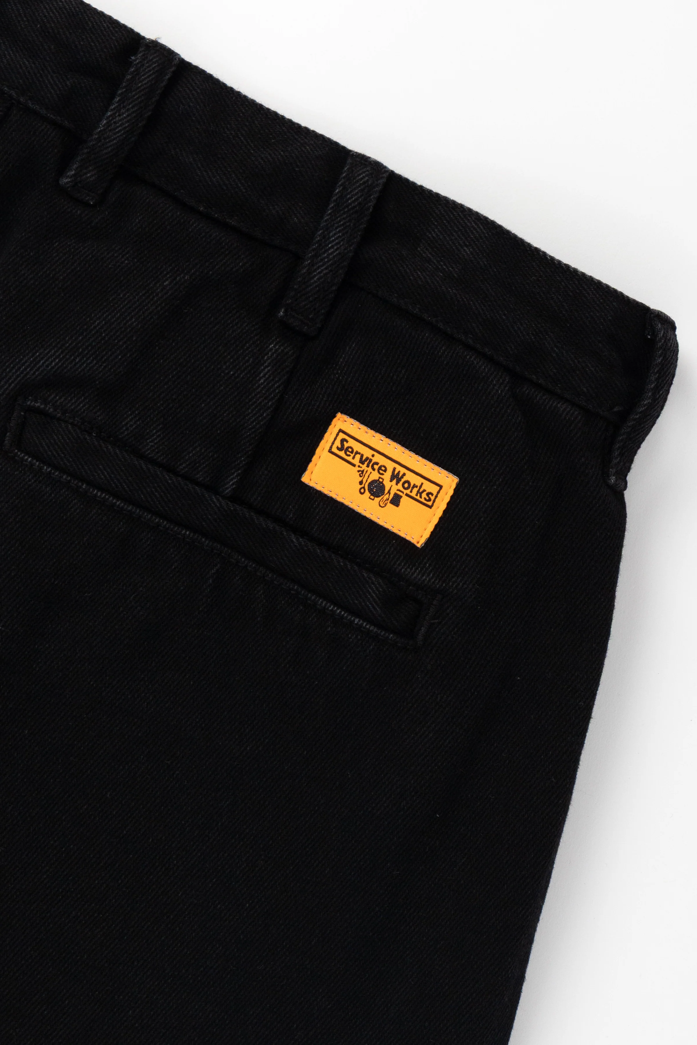 Denim Part Timer Shorts - Black - Image 5