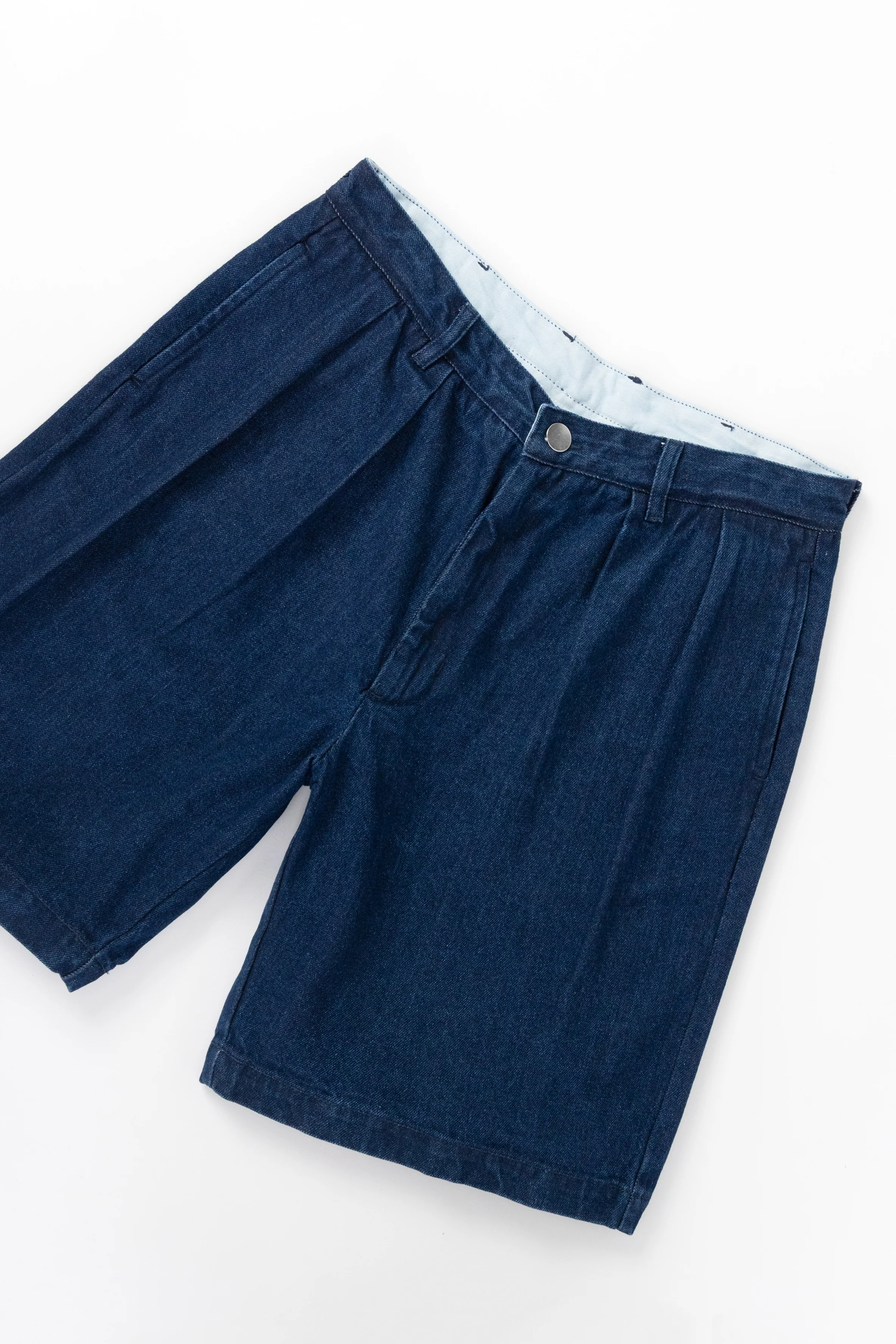 Denim Part Timer Shorts - One Wash - Image 2