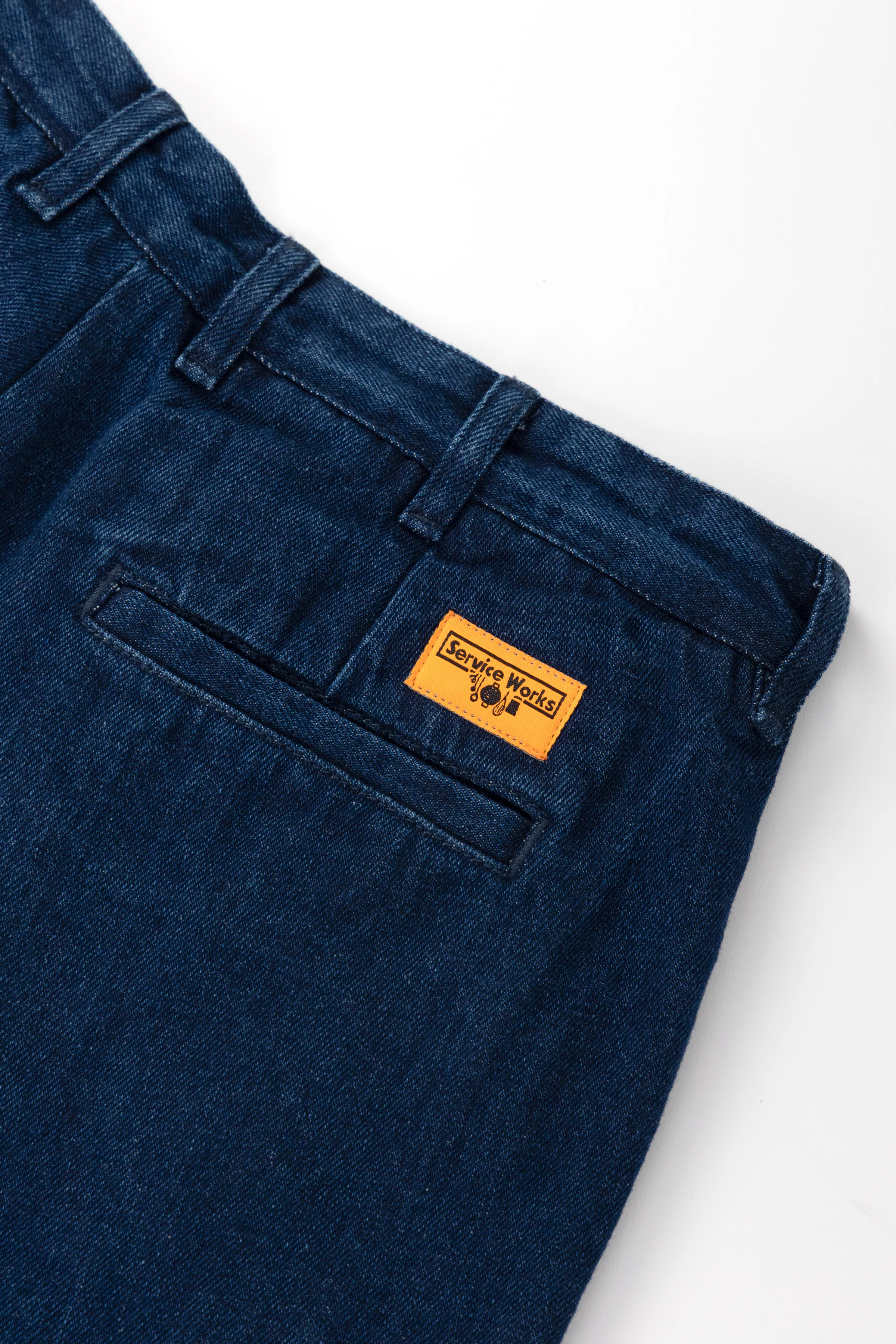 Denim Part Timer Shorts - One Wash - Image 5