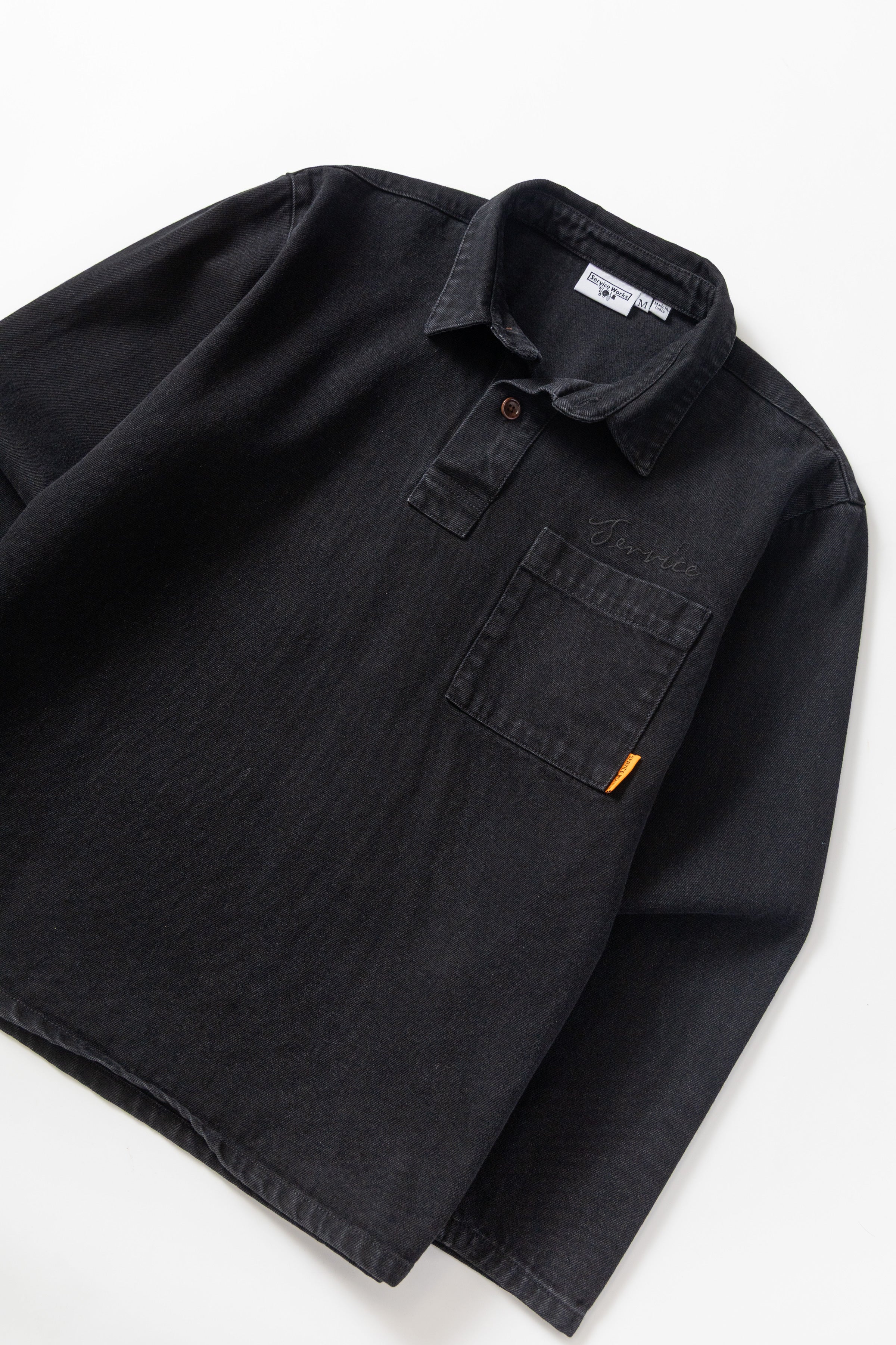 Denim Script Popover - Dark Wash - Image 2