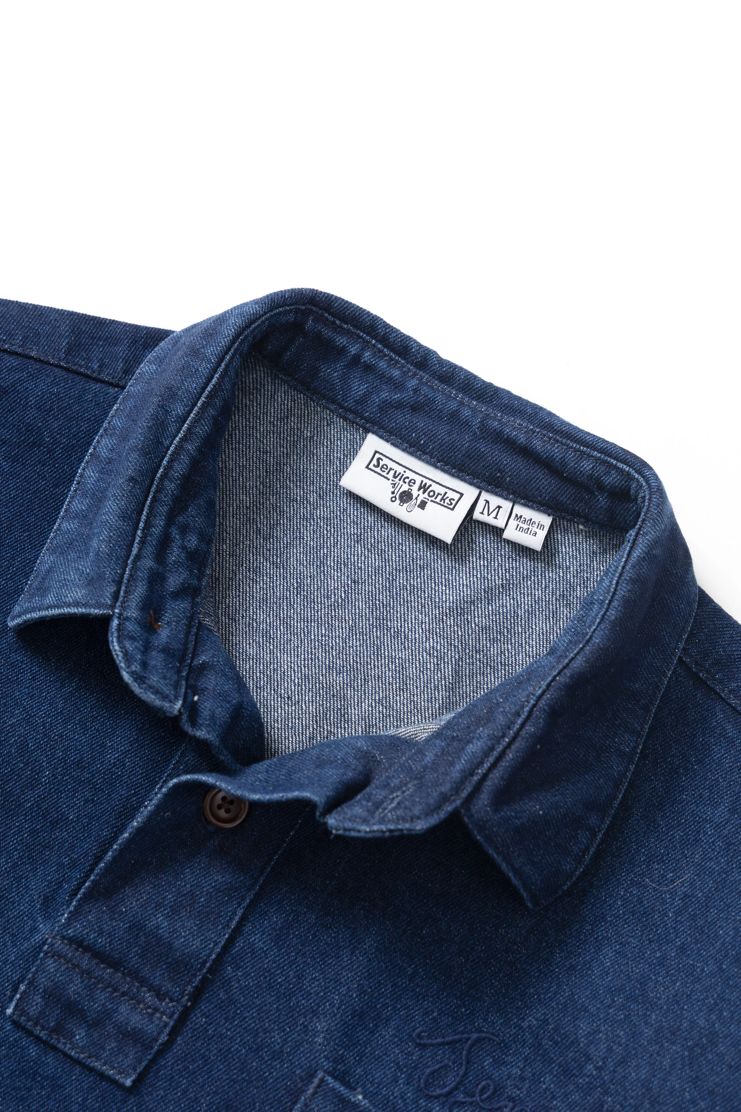 Denim Script Popover - One Wash - Image 4