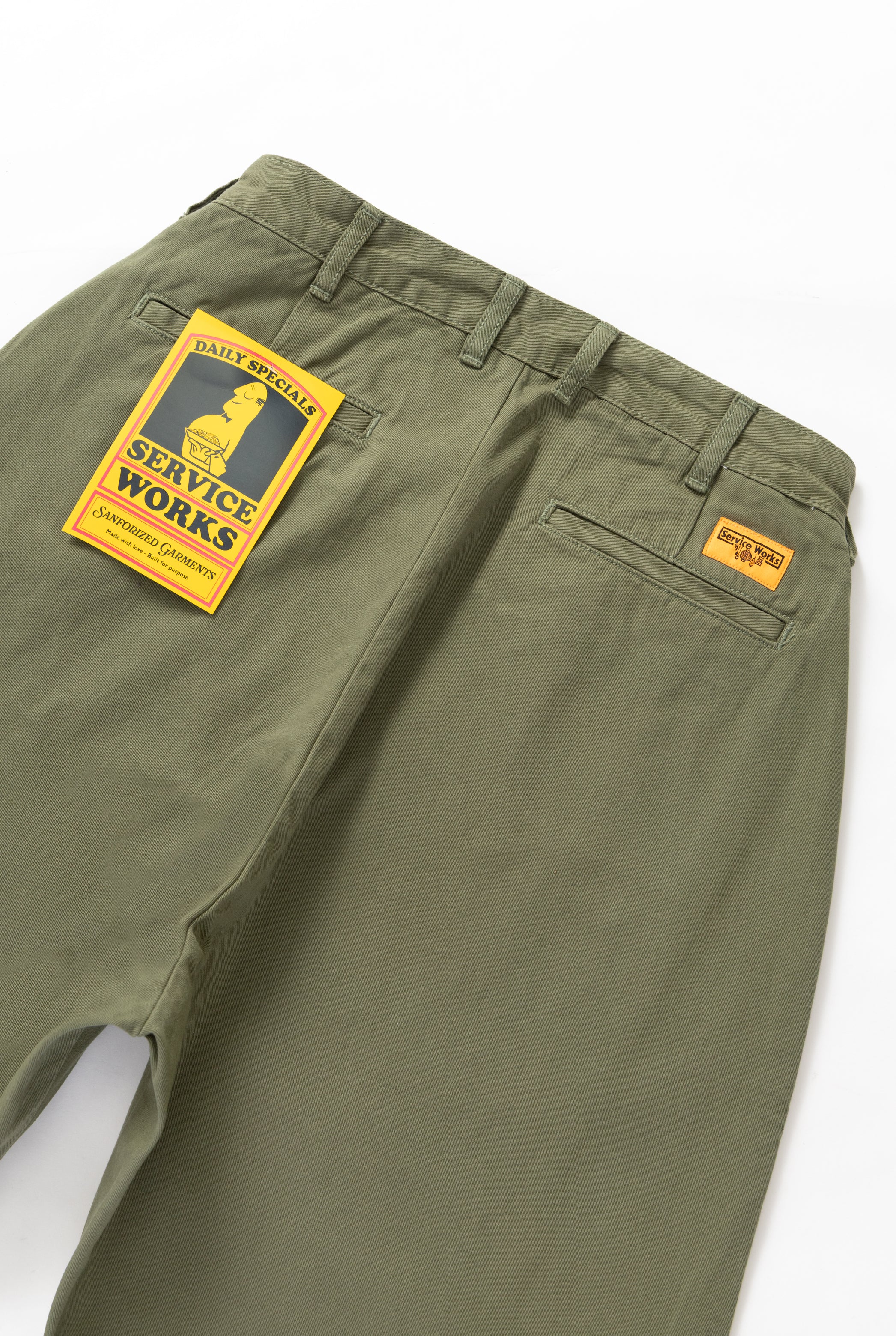 Drill Part Timer Pant - Olive - Image 5