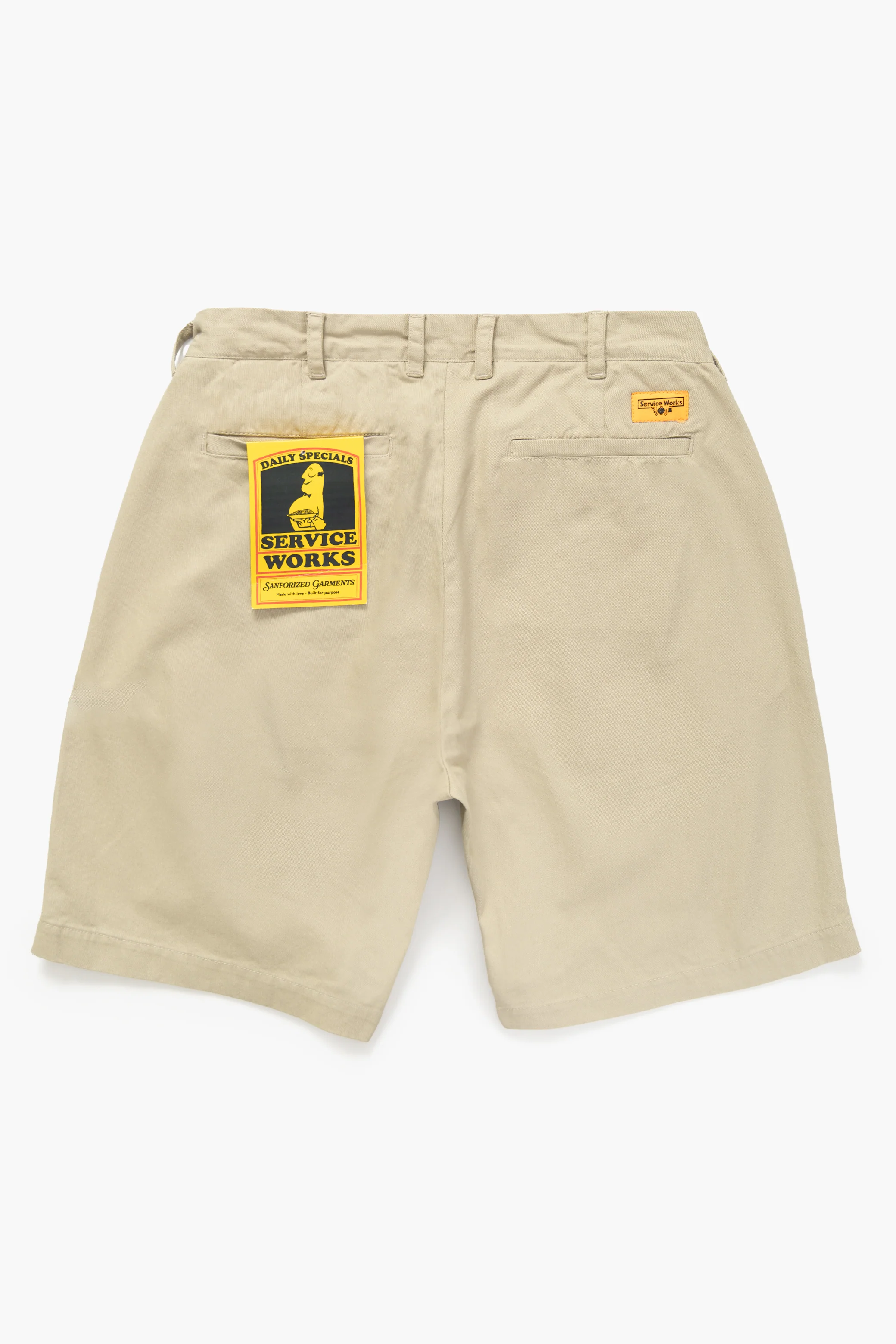 Drill Part Timer Shorts - Khaki - Image 4