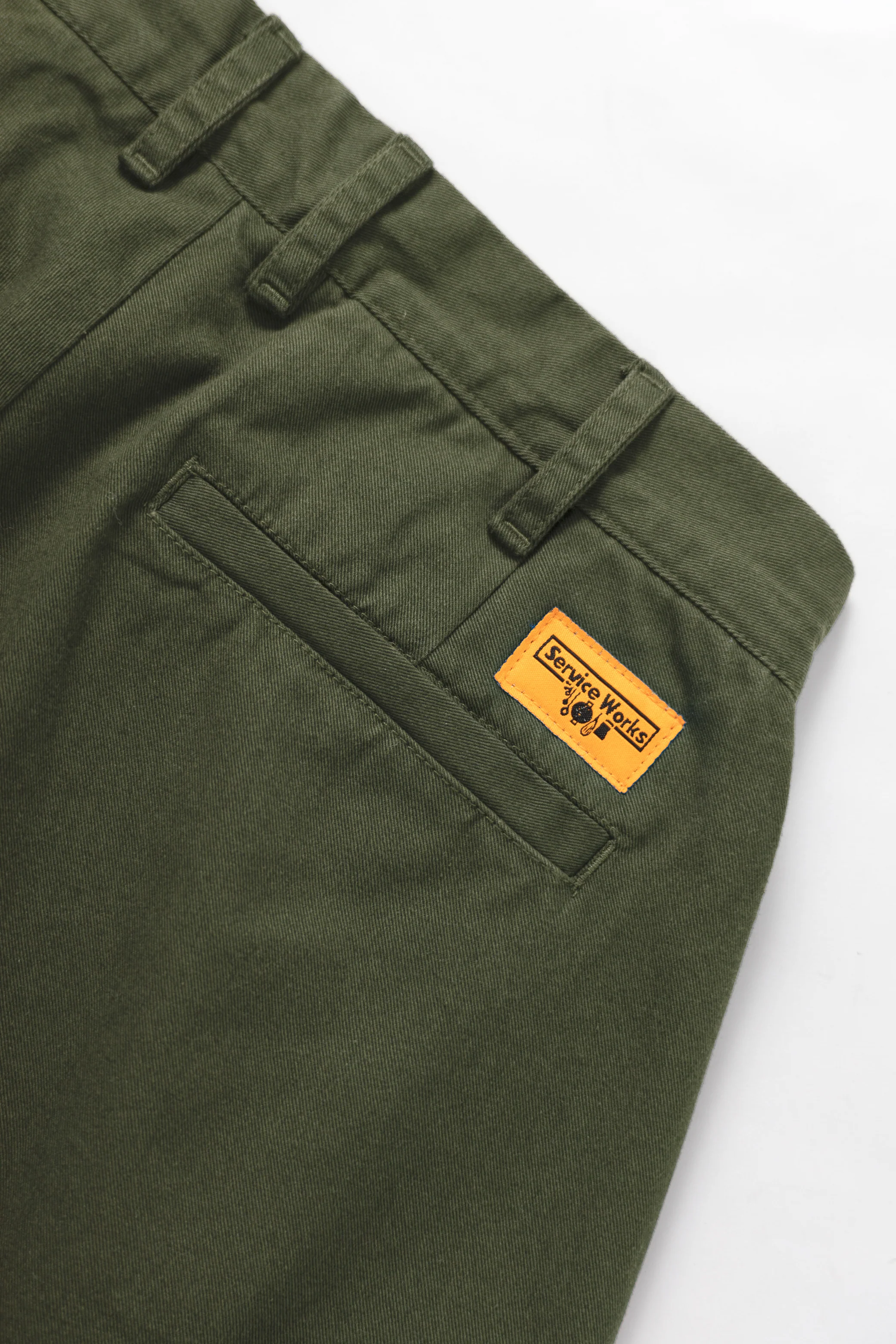 Drill Part Timer Shorts - Olive - Image 5