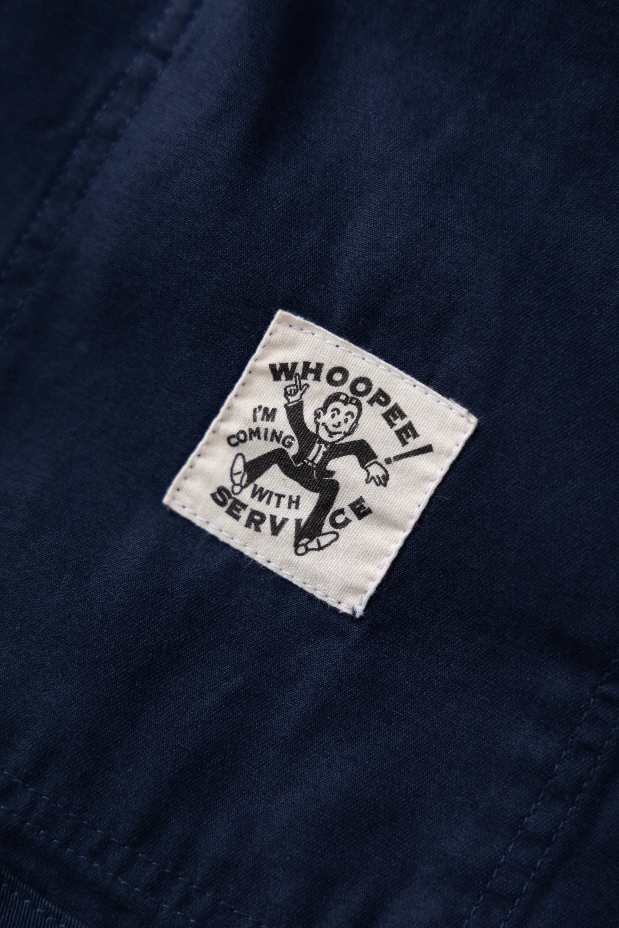 Drill Server Suit Jacket - Navy - Image 3