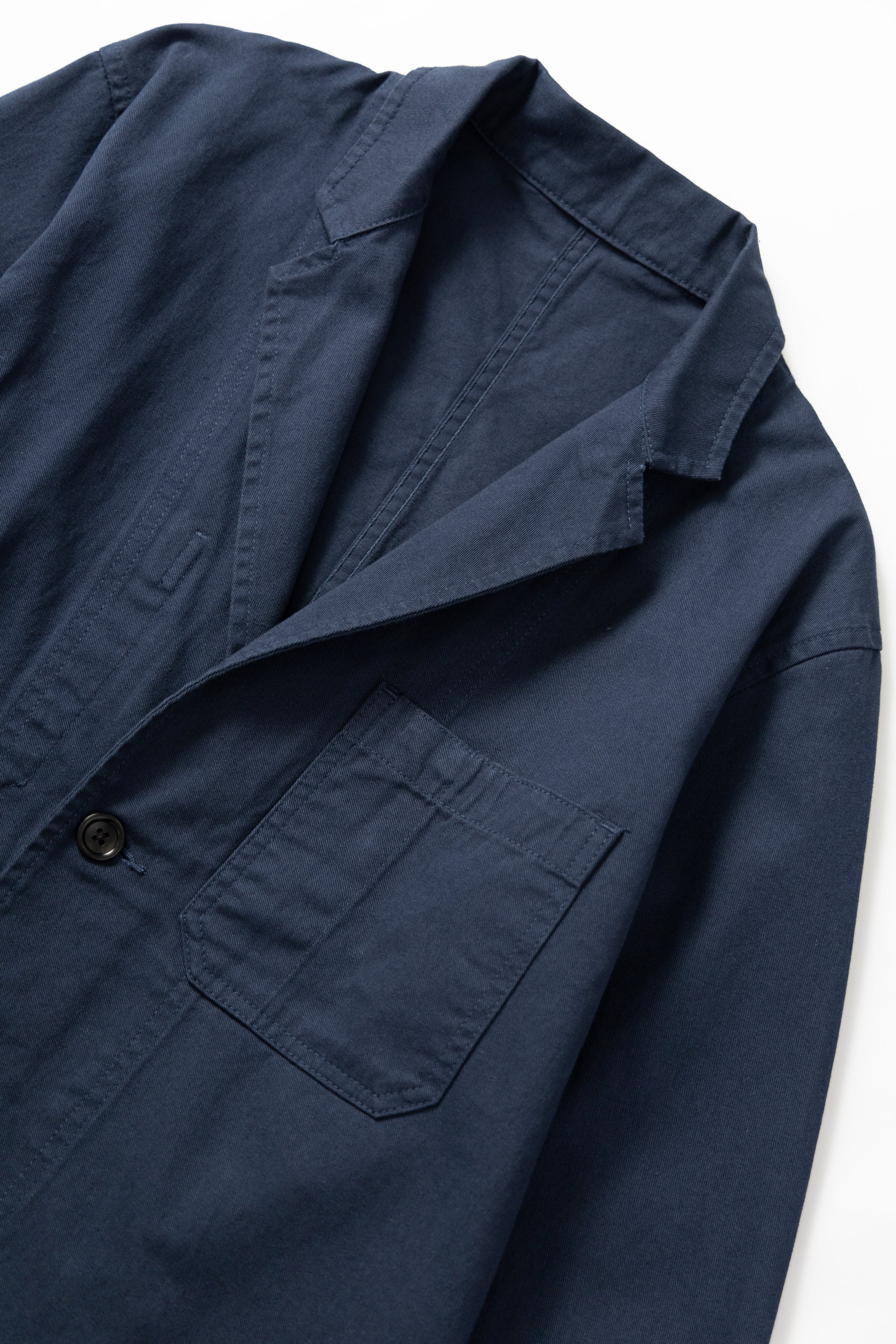 Drill Server Suit Jacket - Navy - Image 5