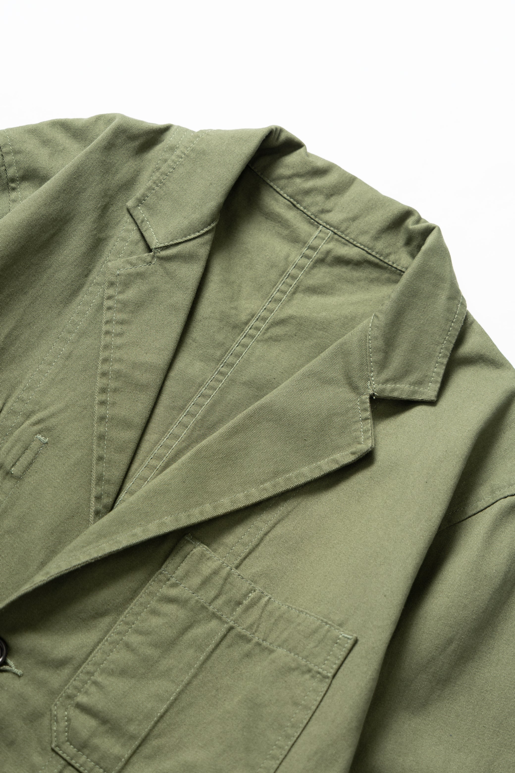 Drill Server Suit Jacket - Olive - Image 3