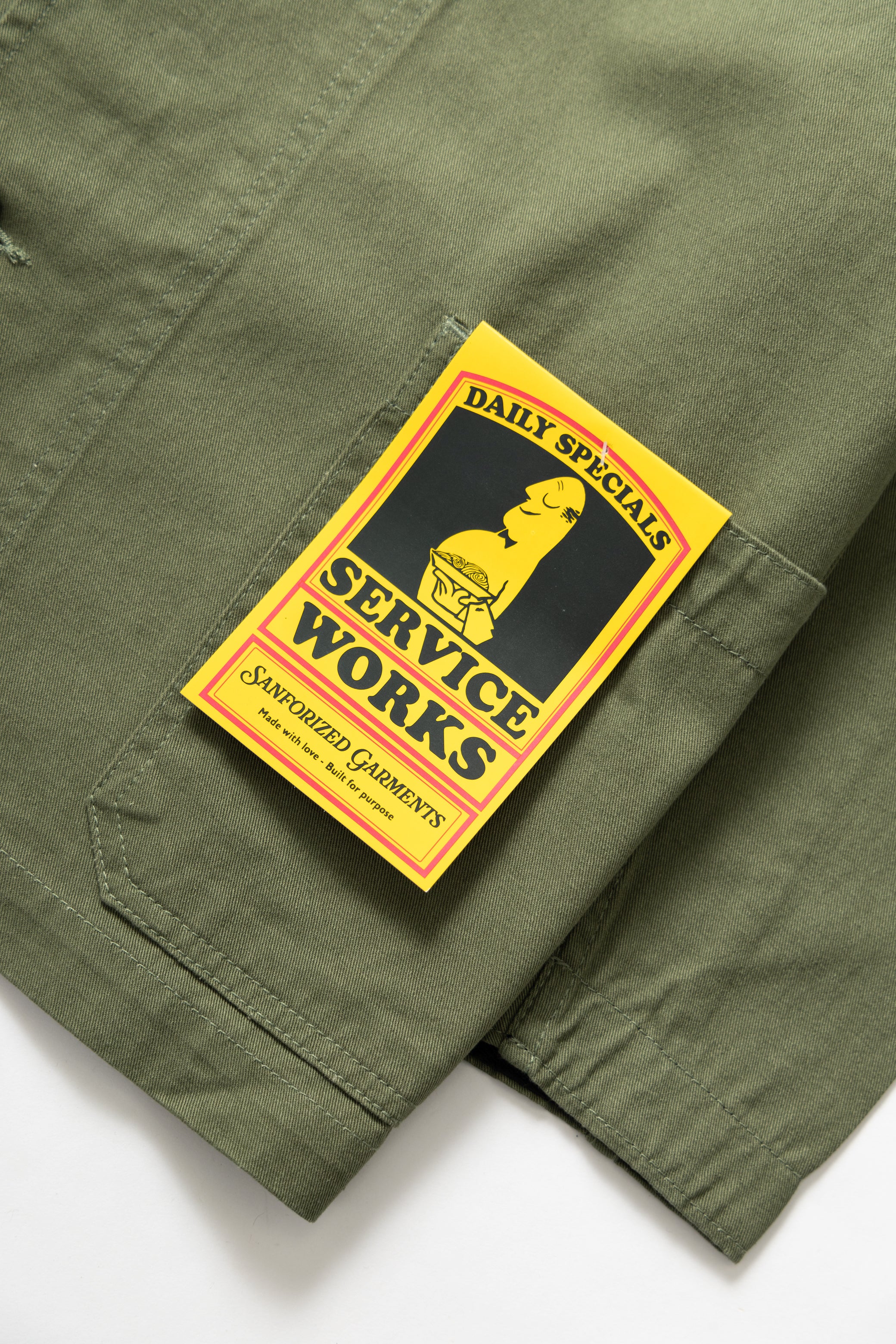 Drill Server Suit Jacket - Olive - Image 4