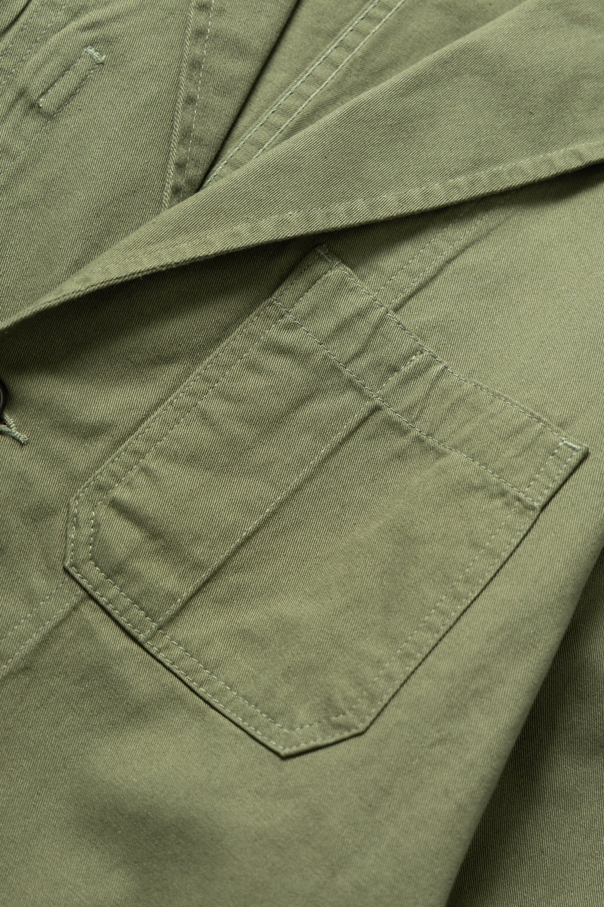 Drill Server Suit Jacket - Olive - Image 5