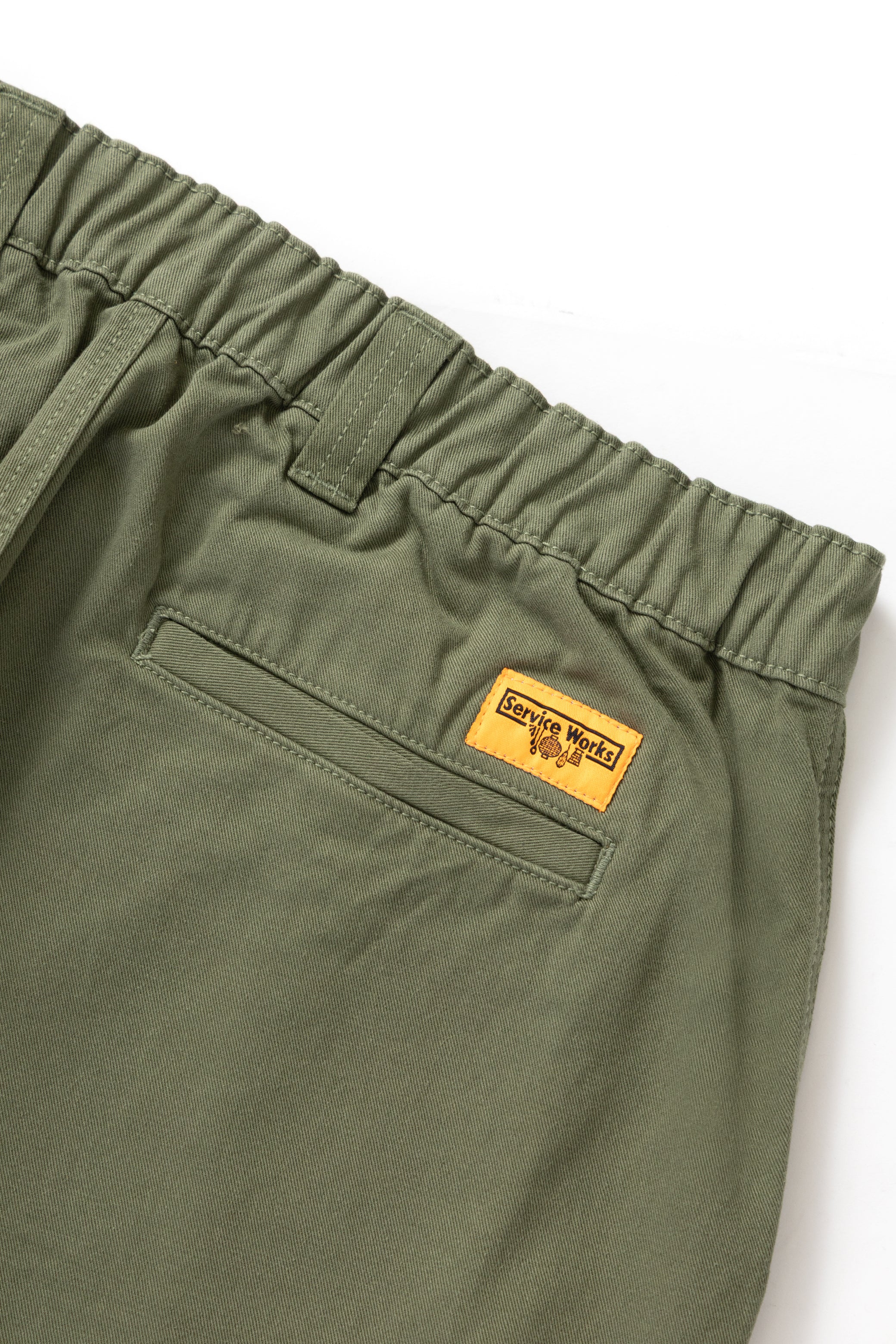 Drill Waiters Pant - Olive - Image 6