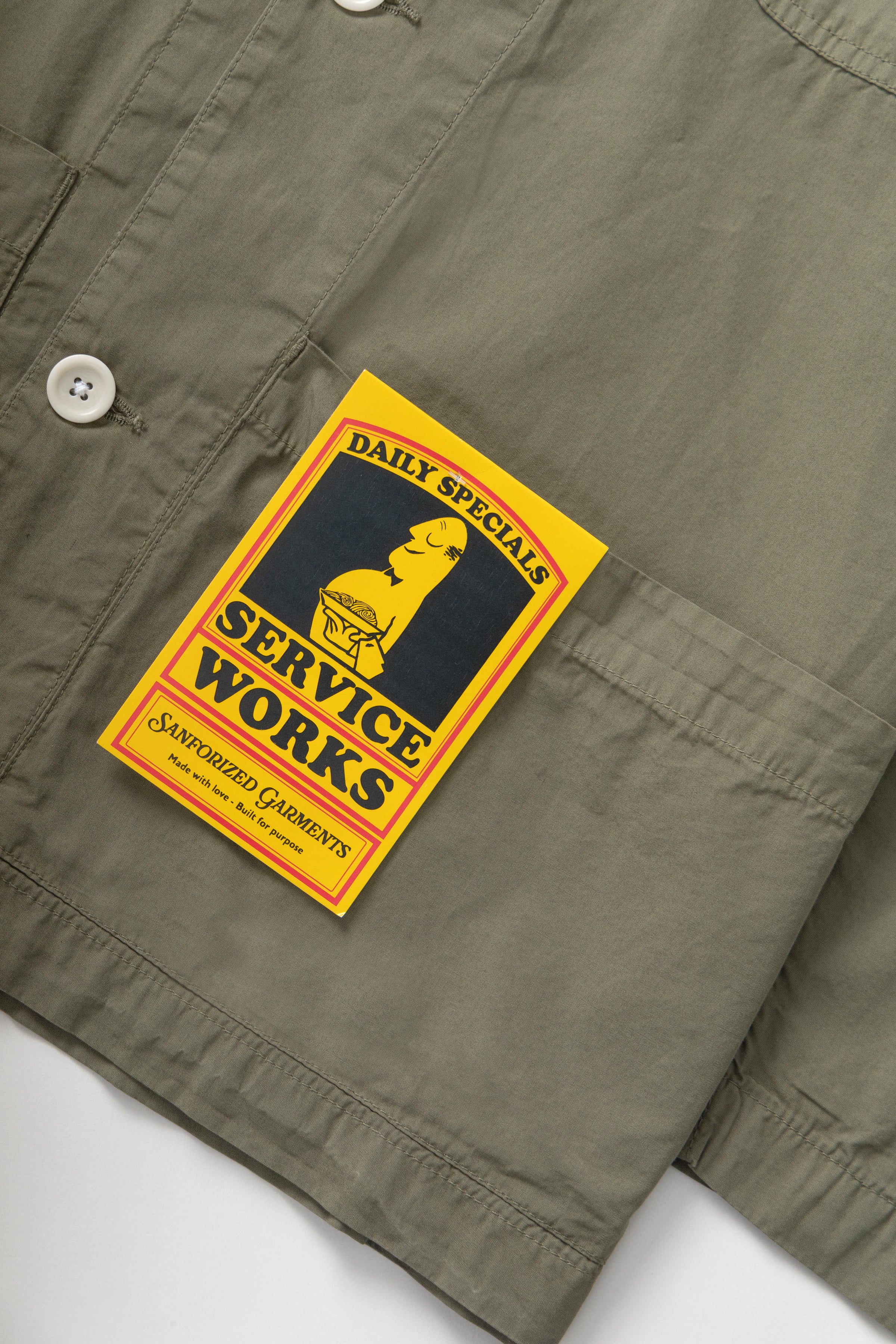 Easy Chef Shirt - Olive - Image 5