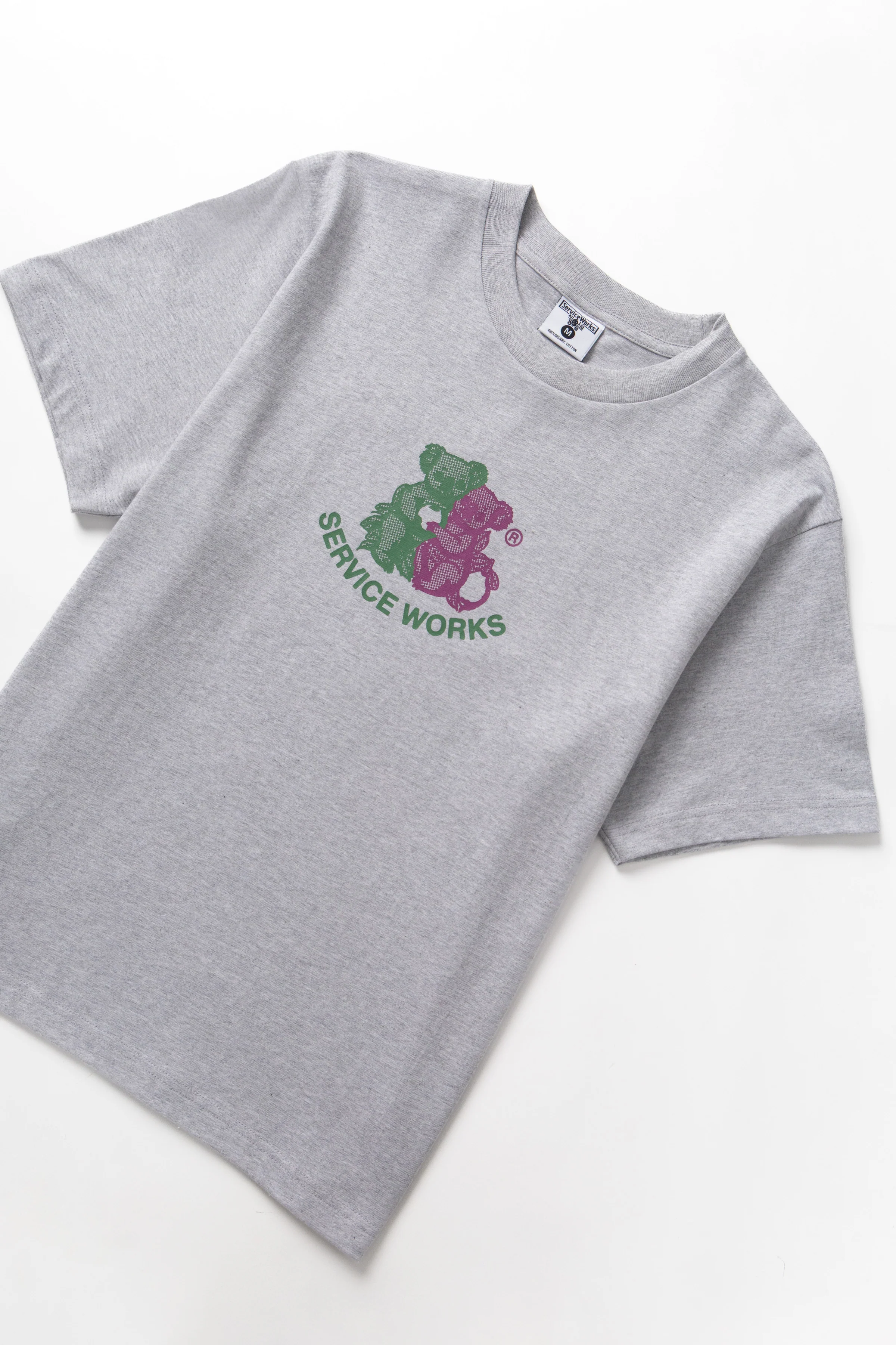 Family Fruit Tee - Heather Grey - Image 3