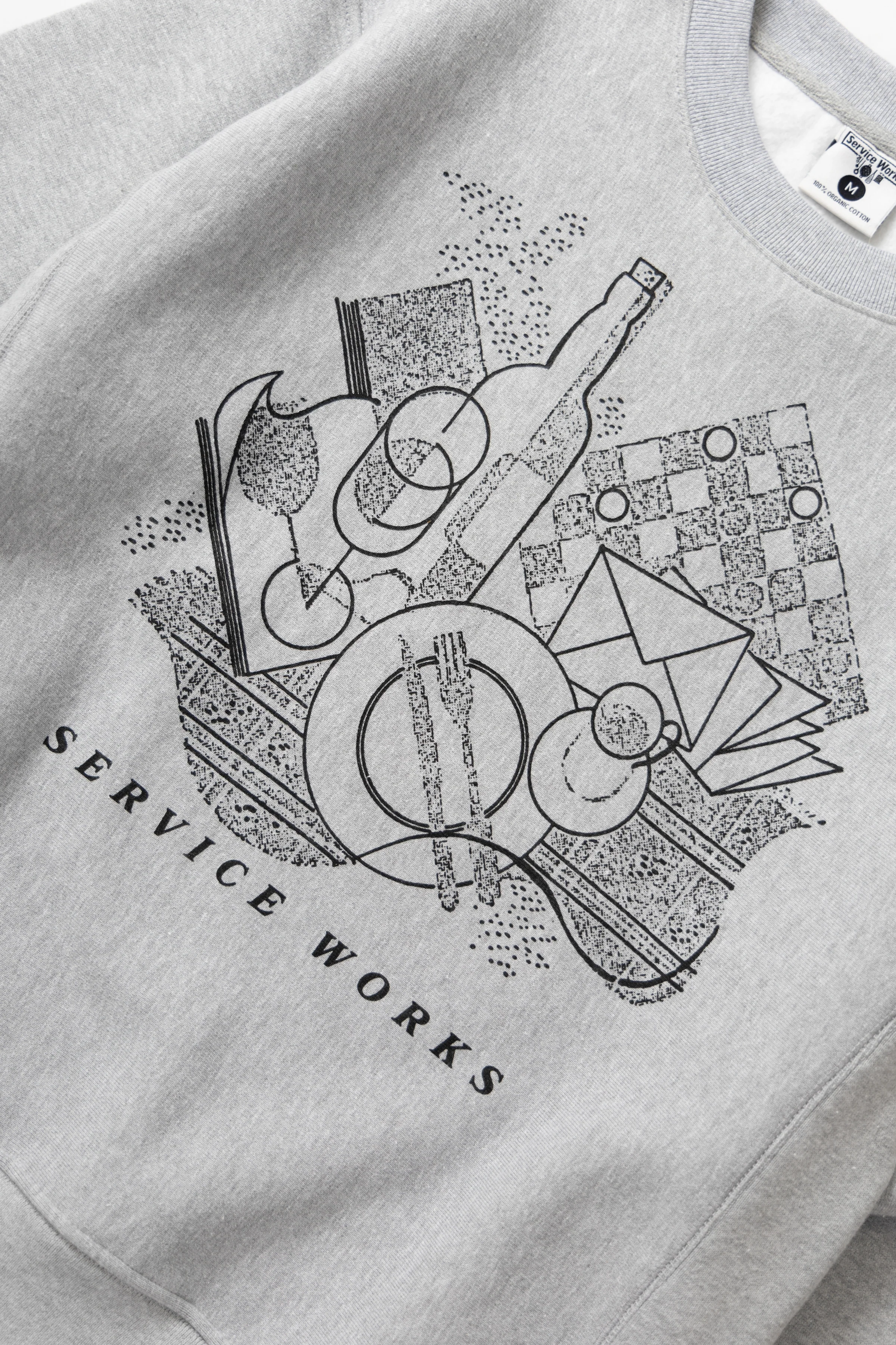 Frequent Flyer Crewneck - Heather Grey - Image 4