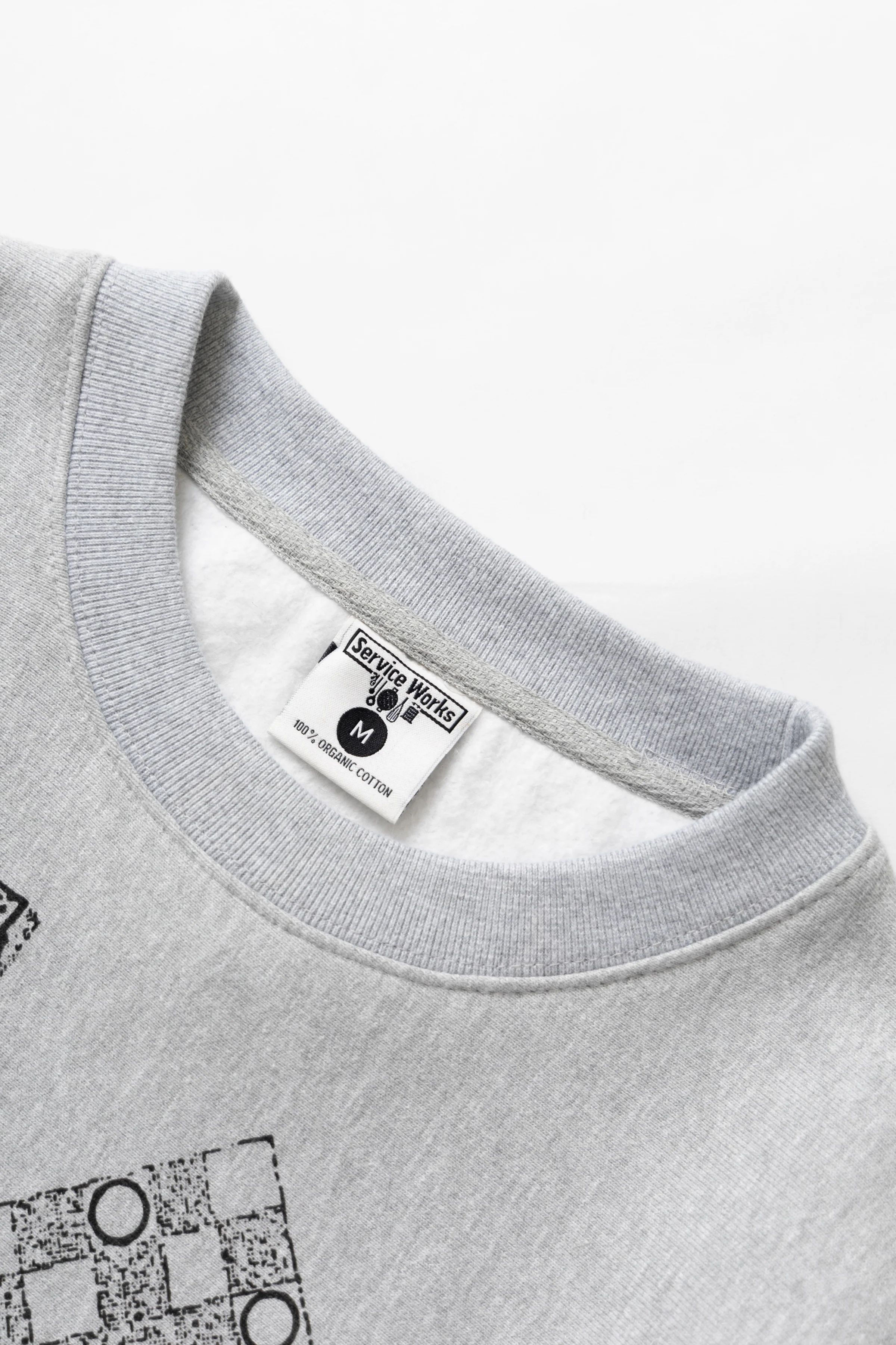 Frequent Flyer Crewneck - Heather Grey - Image 5