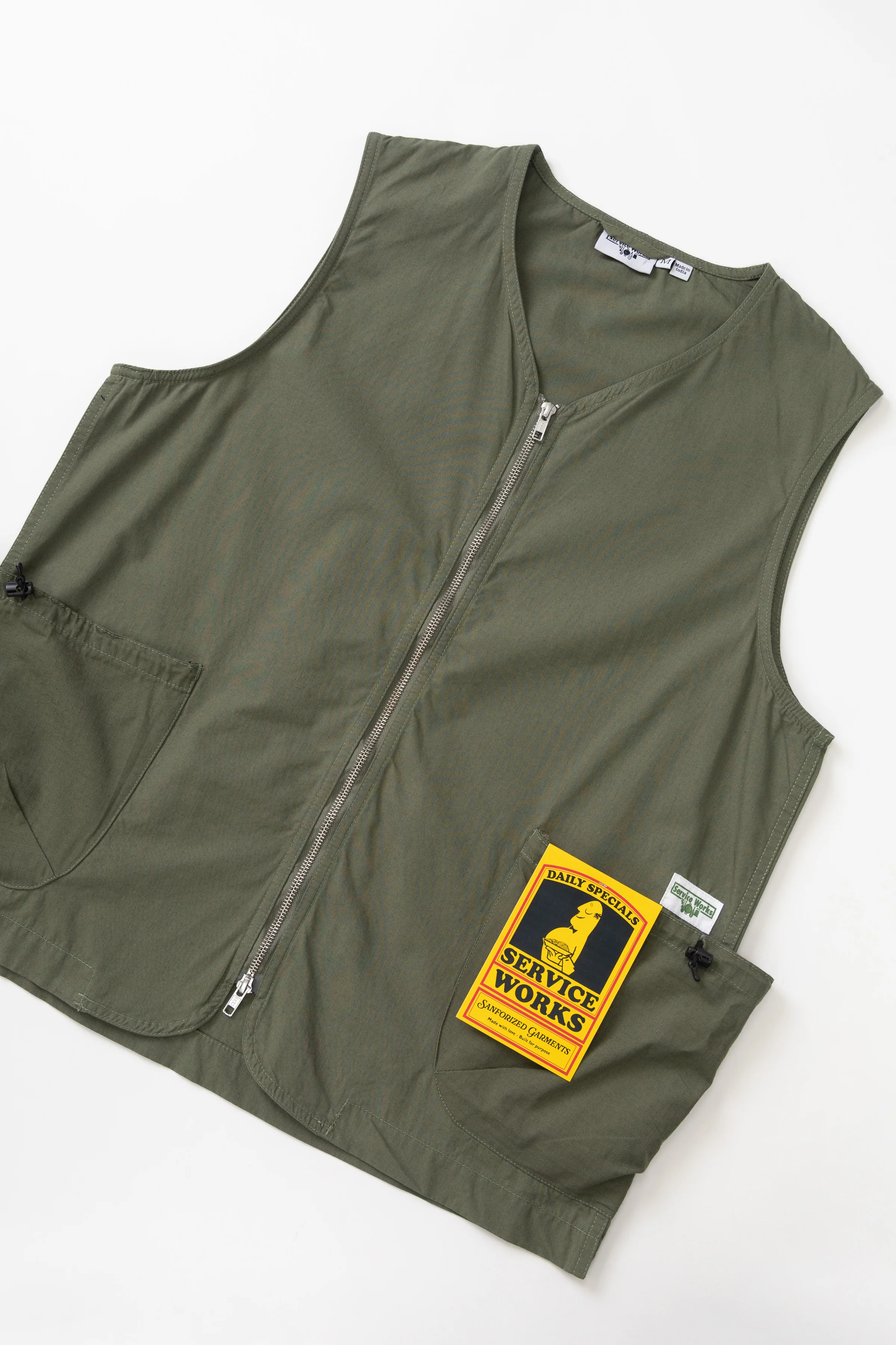 Gardener Vest - Olive - Image 2