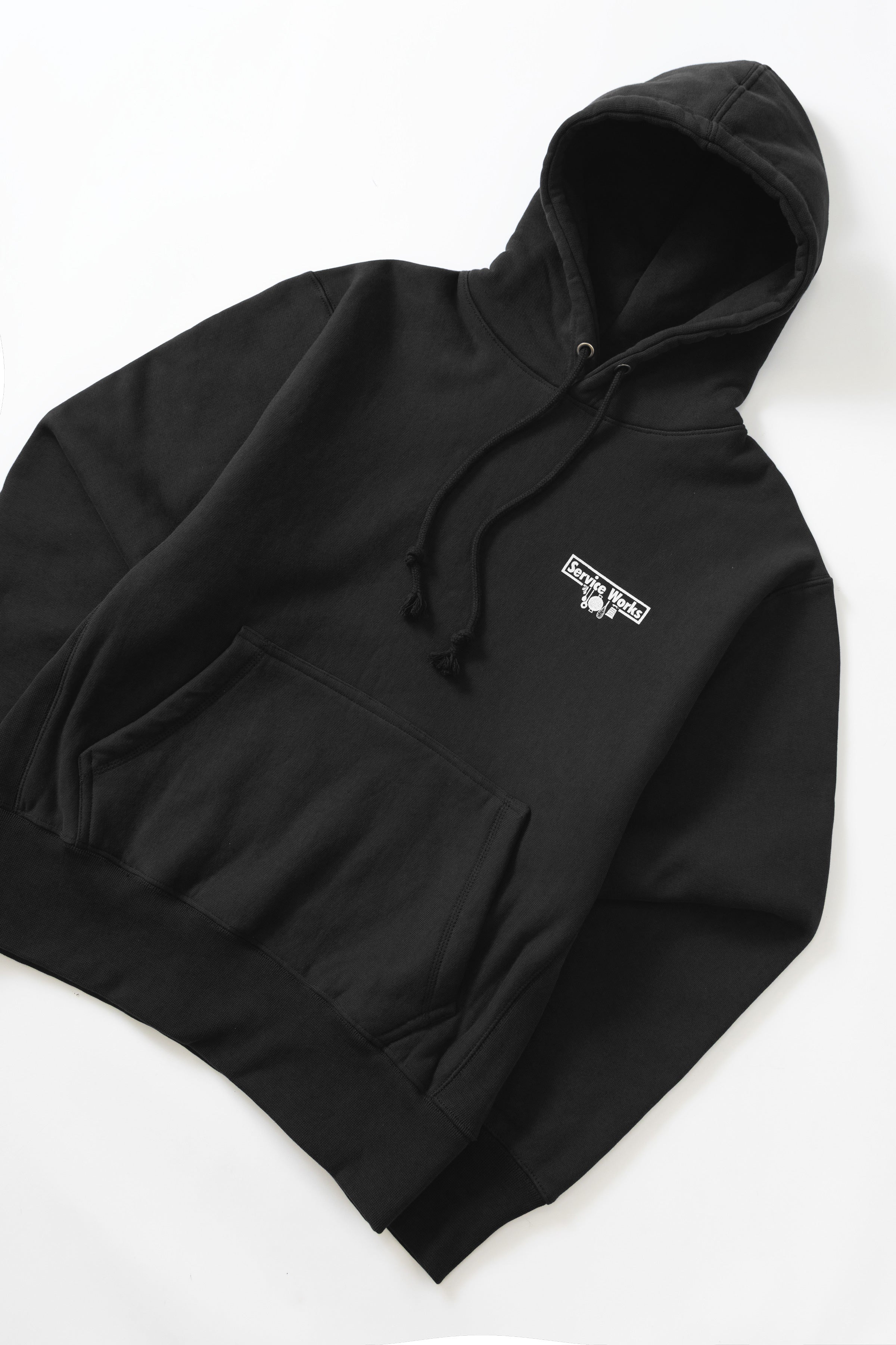Heavyweight Trademark Hoodie - Black - Image 2