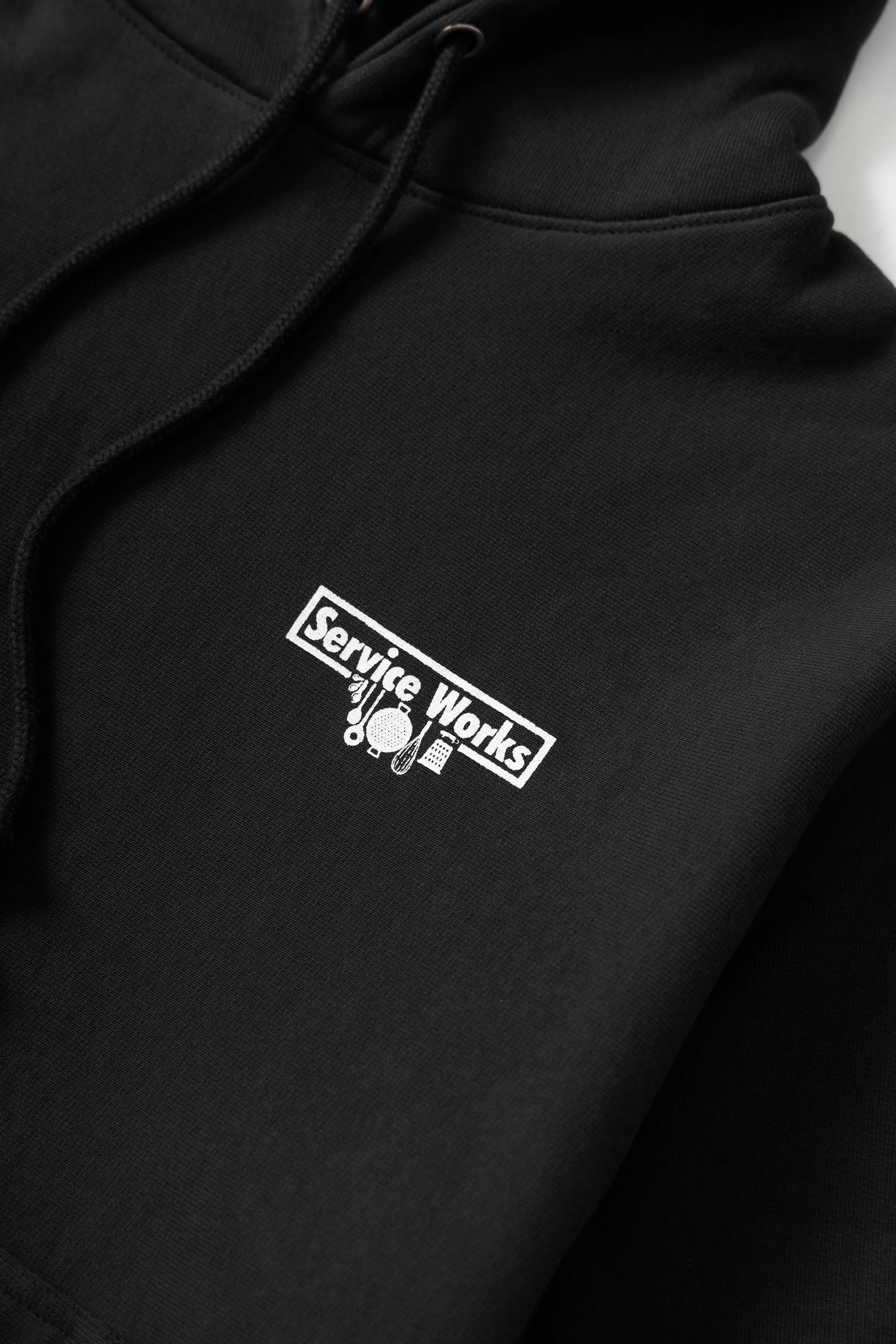 Heavyweight Trademark Hoodie - Black - Image 3