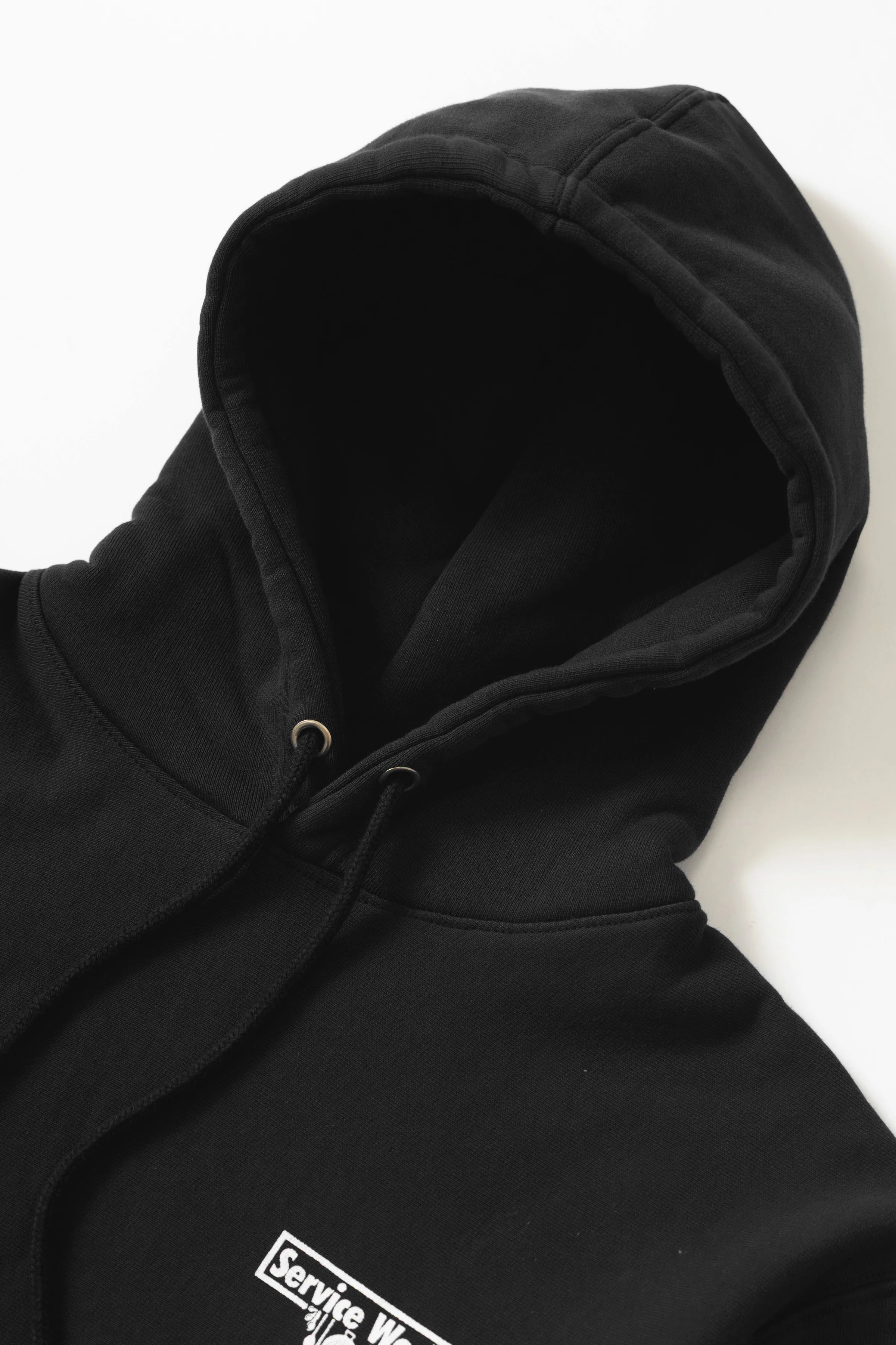 Heavyweight Trademark Hoodie - Black - Image 4