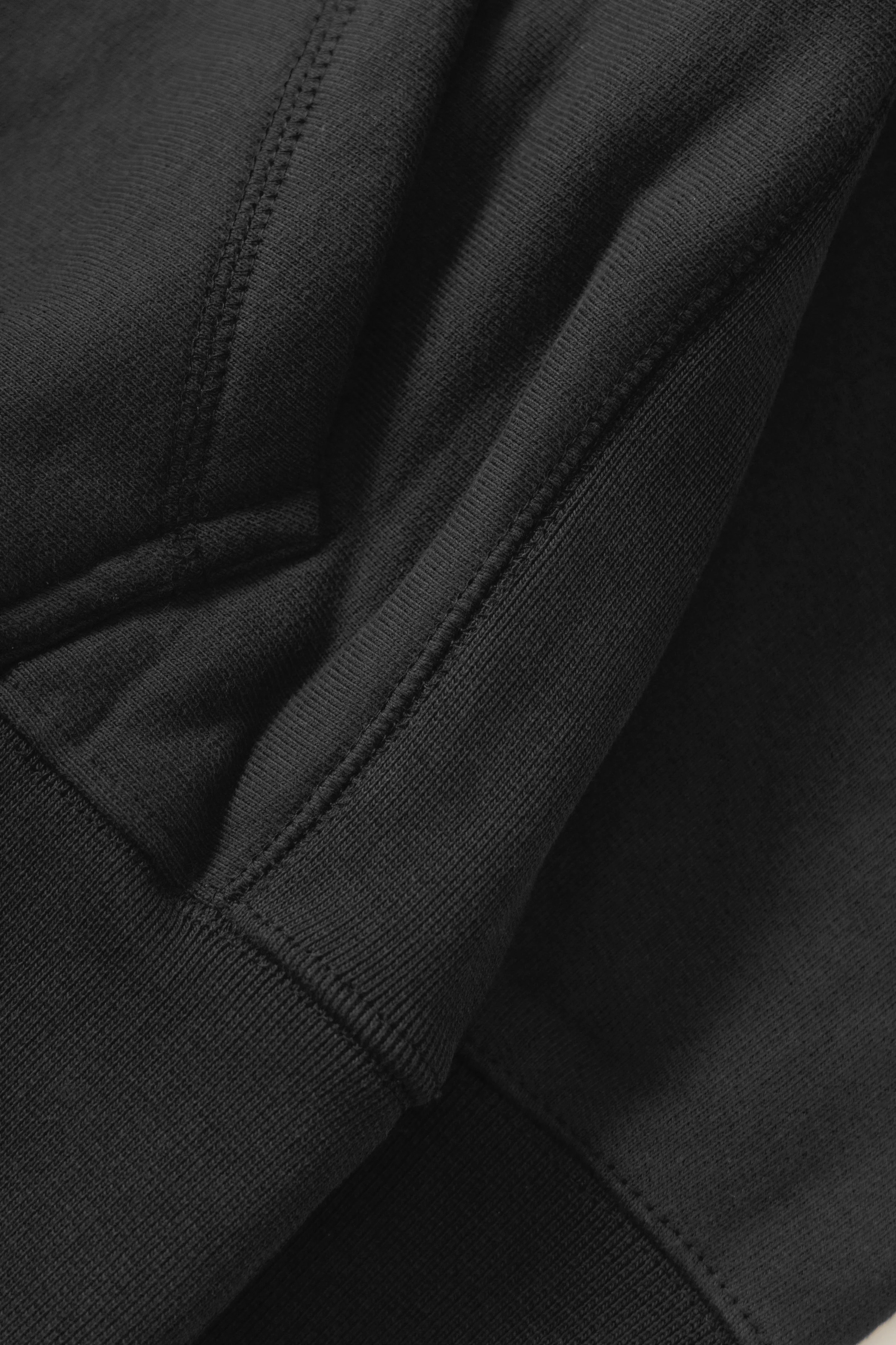 Heavyweight Trademark Hoodie - Black - Image 5