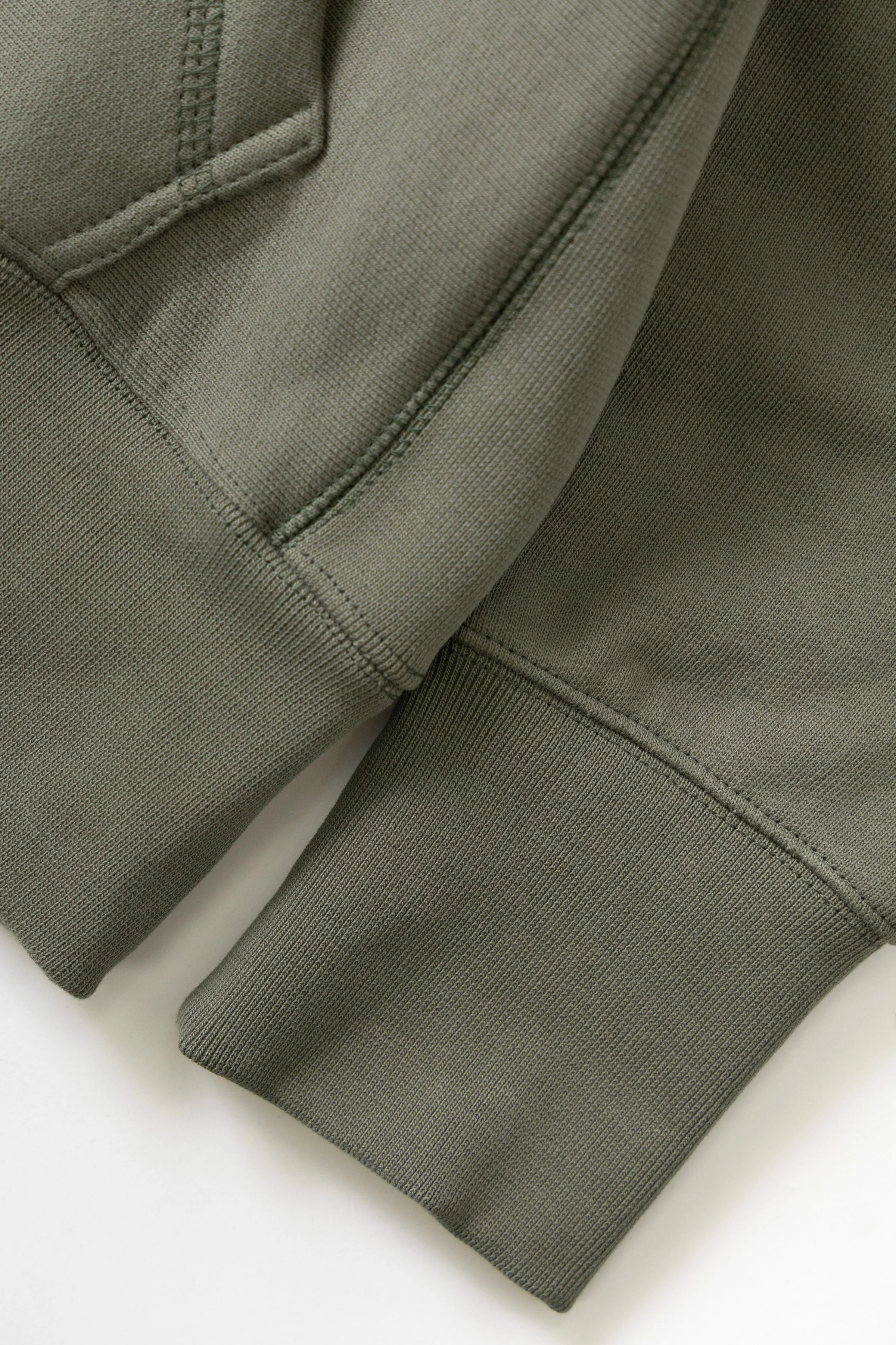 Heavyweight Trademark Hoodie - Olive - Image 6