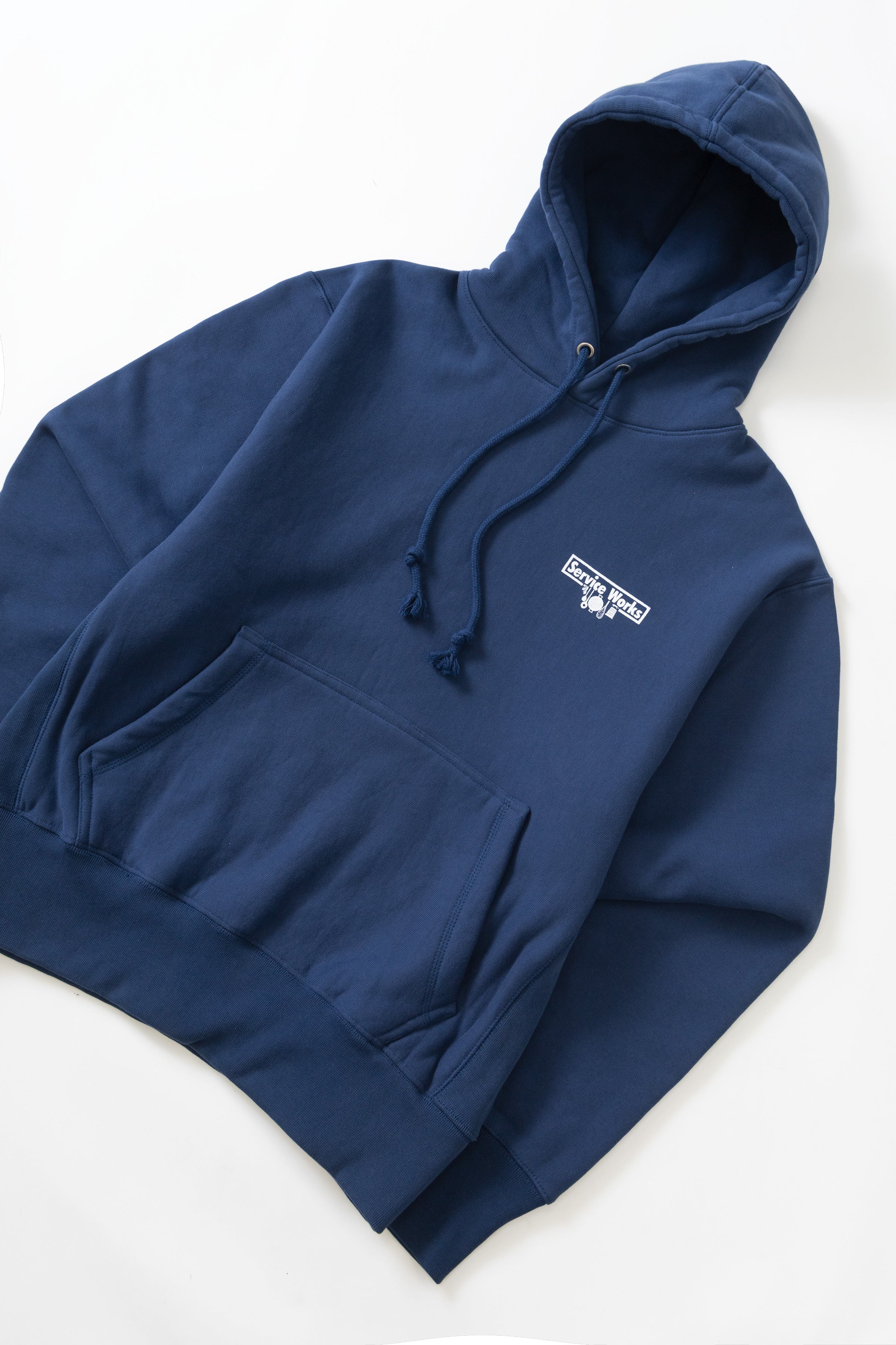 Heavyweight Trademark Hoodie - Navy - Image 2