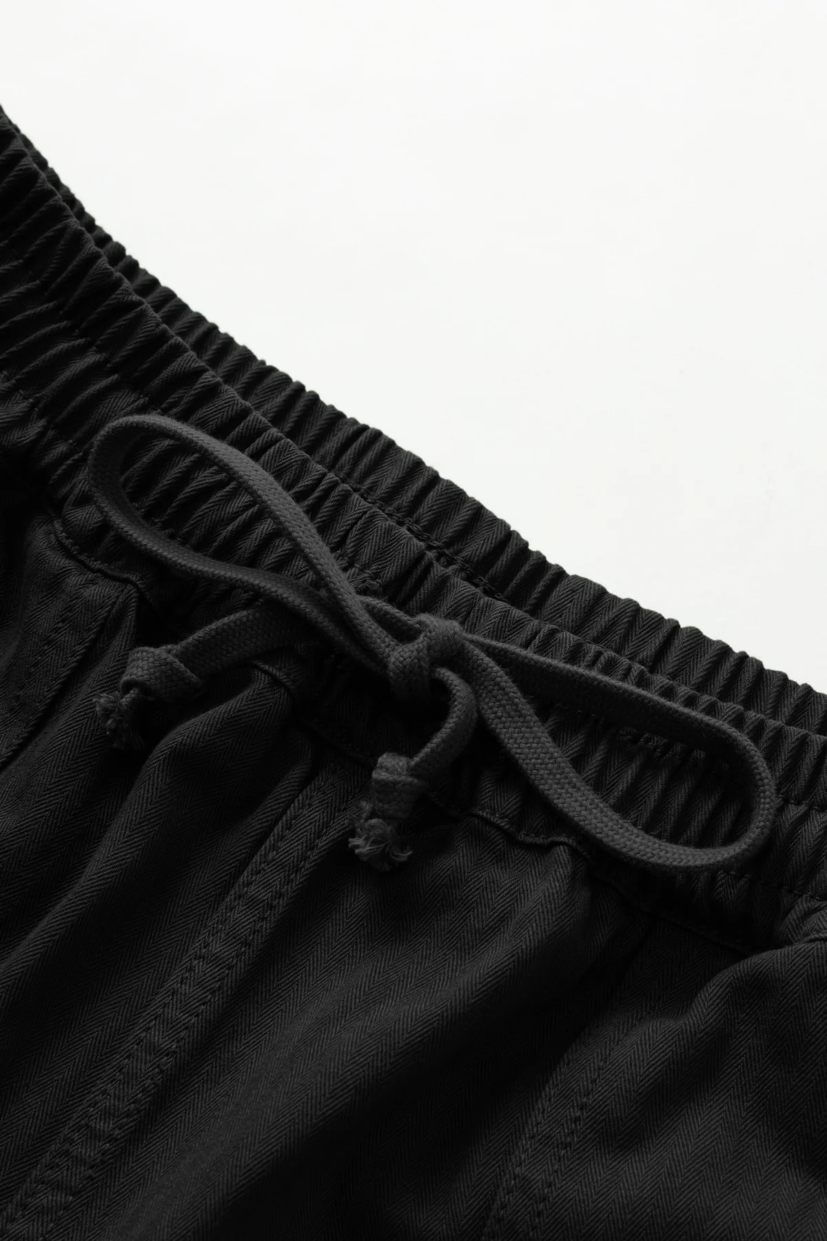 Herringbone Chef Pants - Black - Image 4