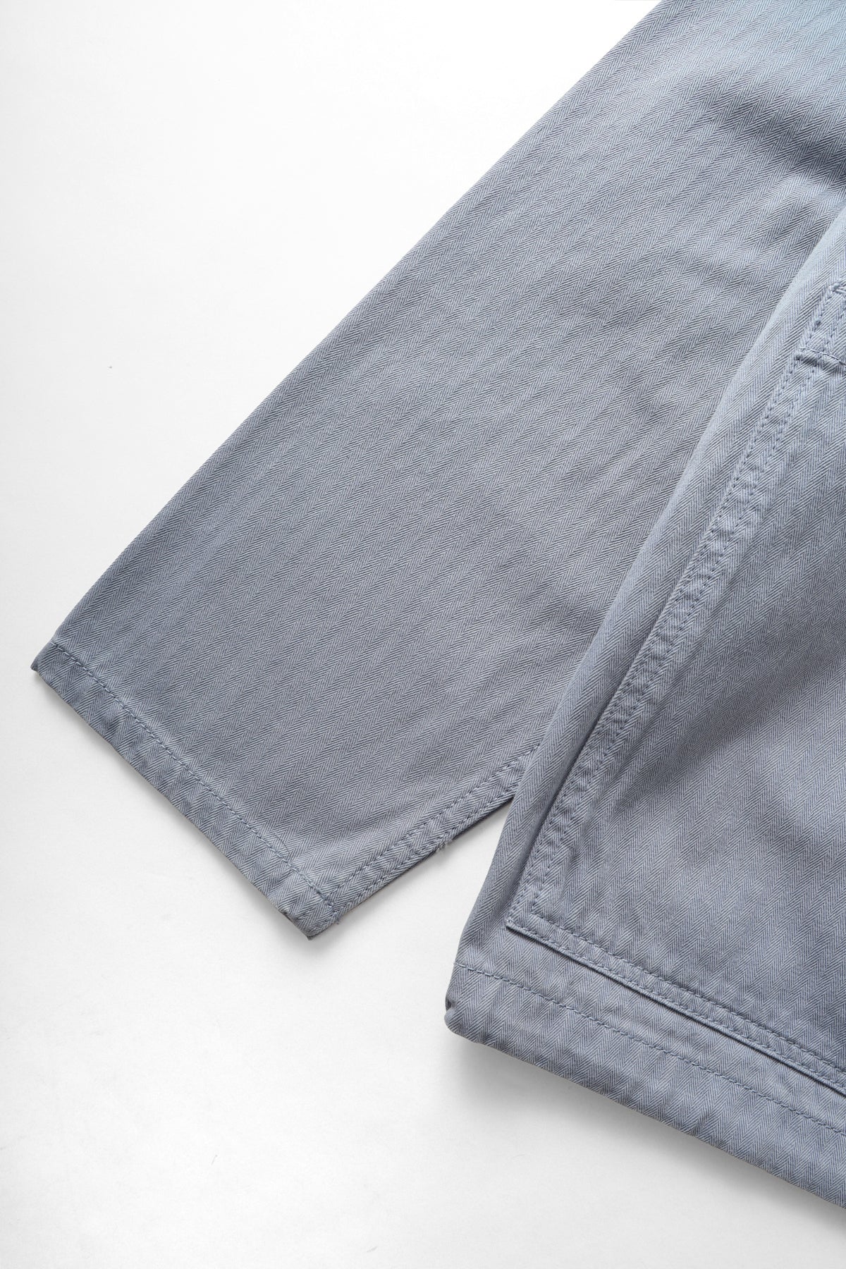 Herringbone Market Smock - Harbour - Image 3