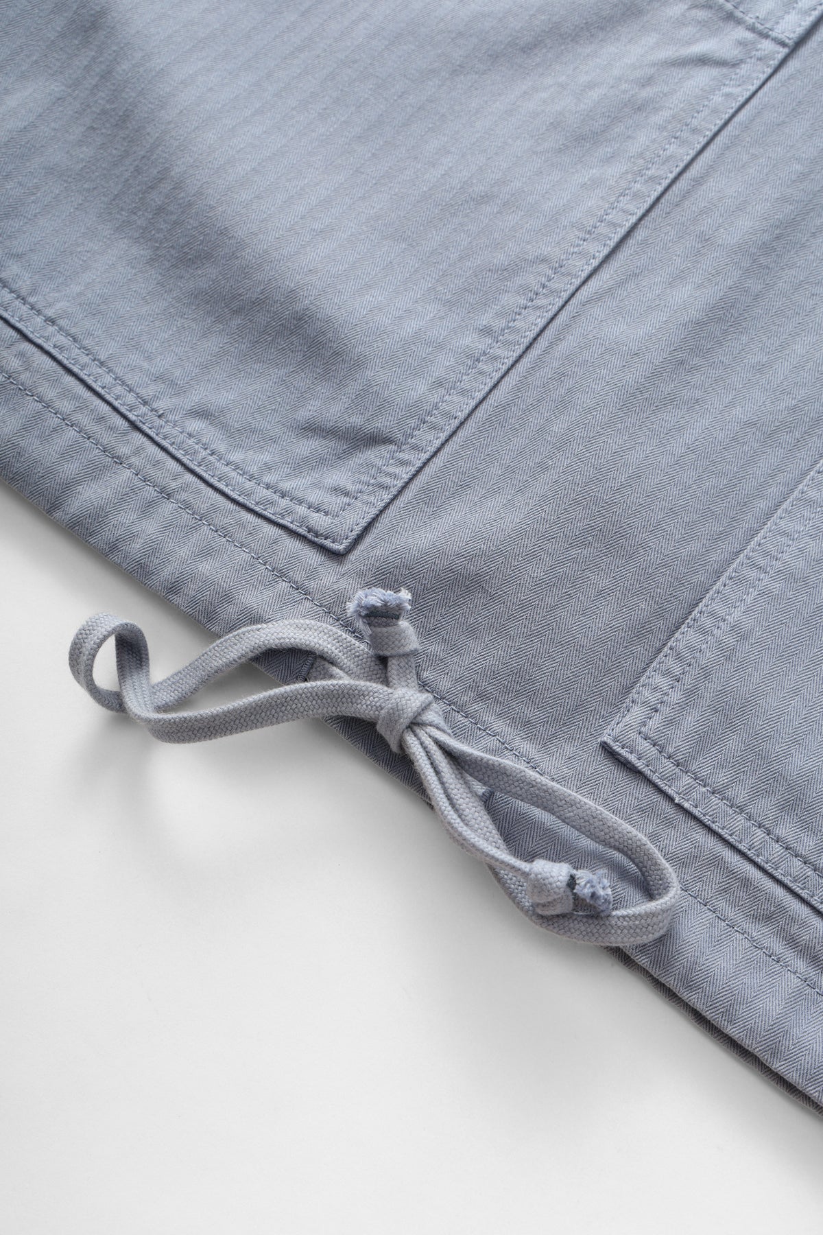 Herringbone Market Smock - Harbour - Image 5
