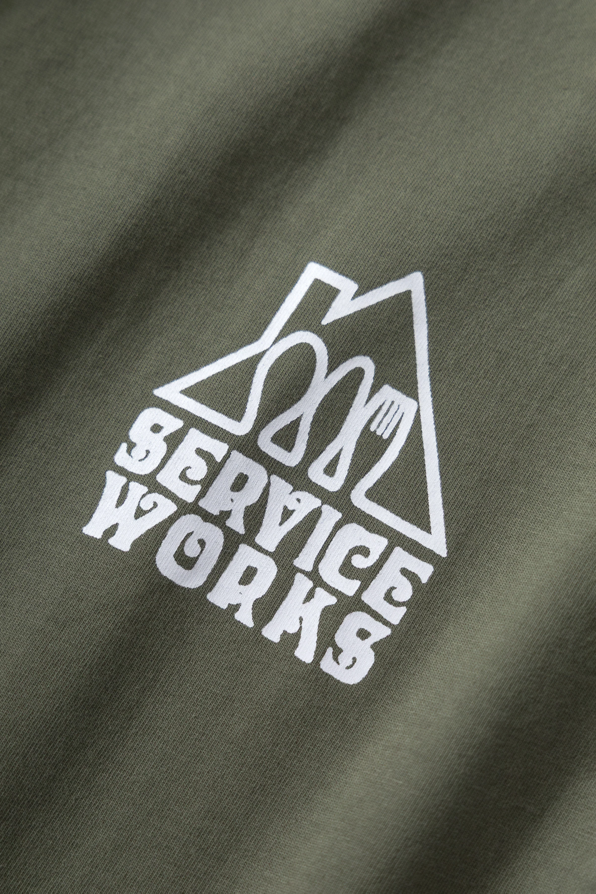 Home Comforts Tee - Olive - Image 2