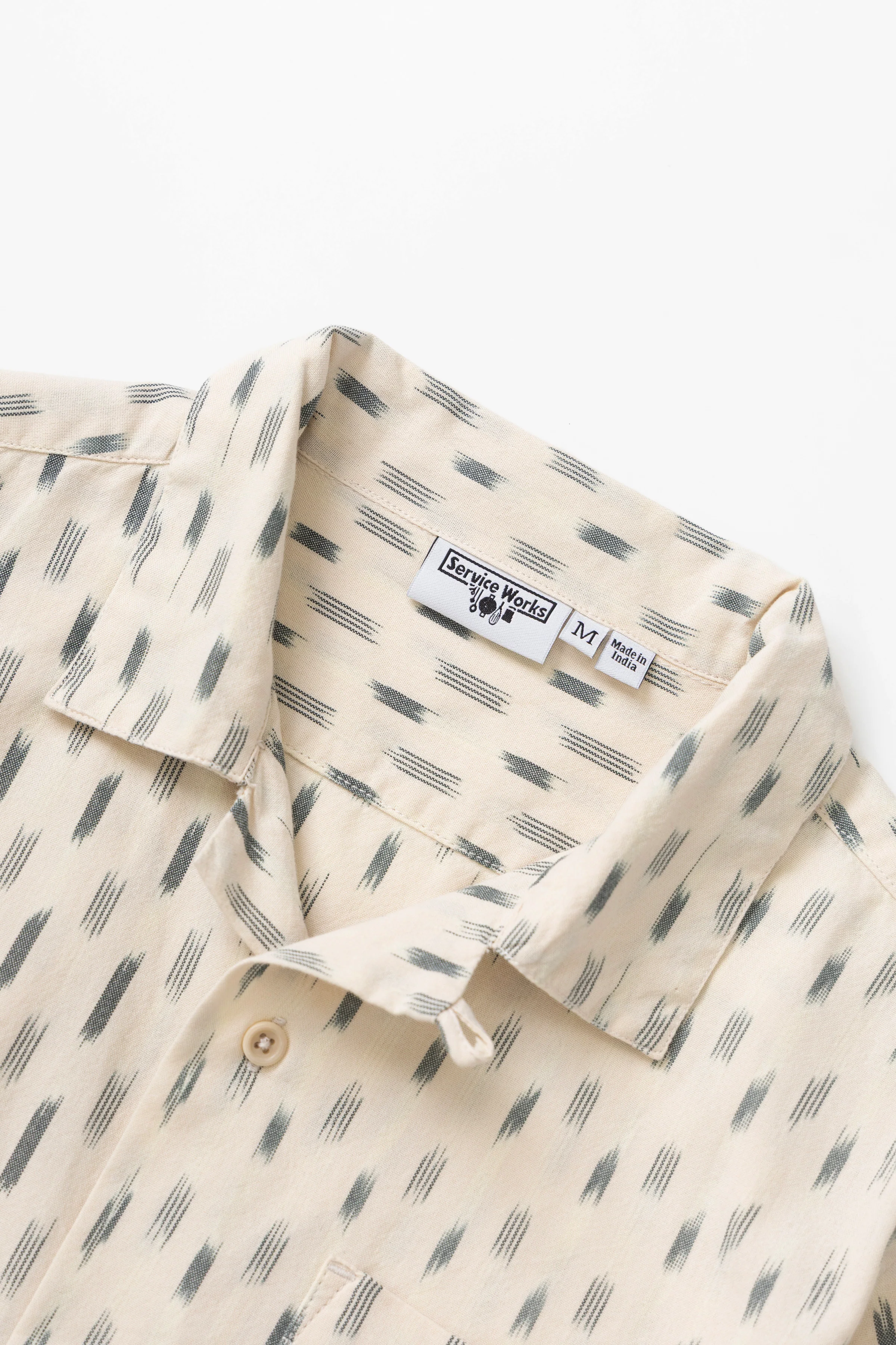 Ikat Shirt - White - Image 2