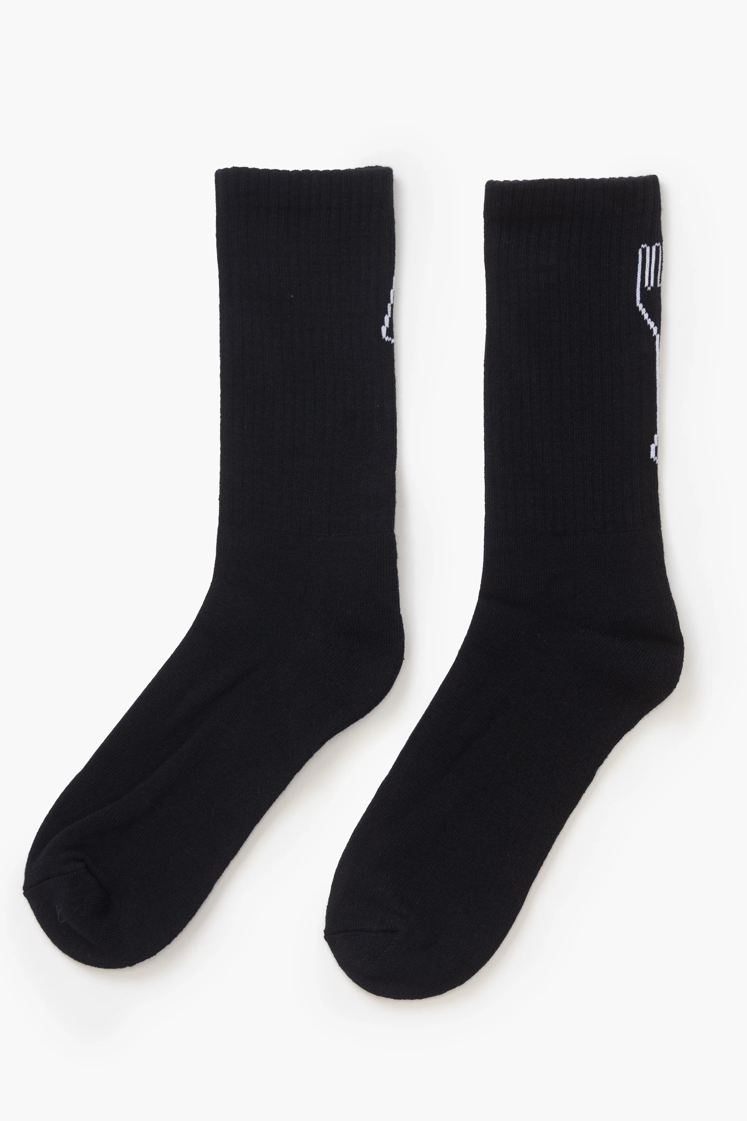 Knife & Fork Socks - Black - Image 3