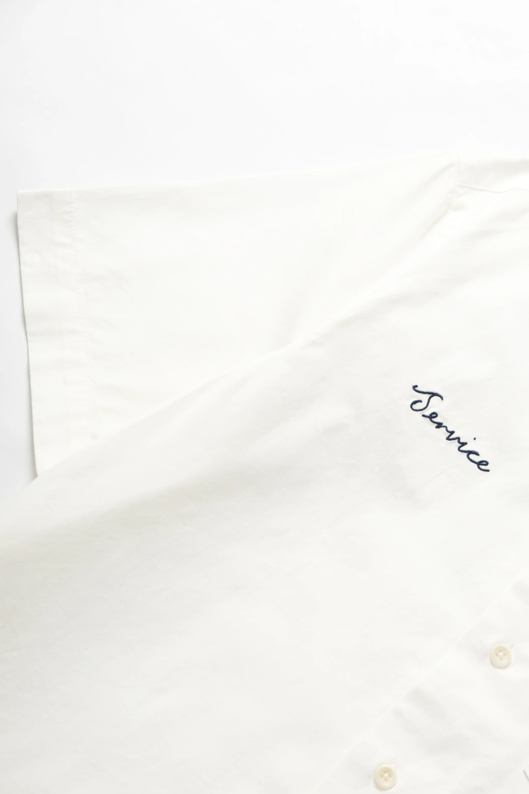 Light Twill Necessities Short Sleeve Shirt - Off White - Image 4