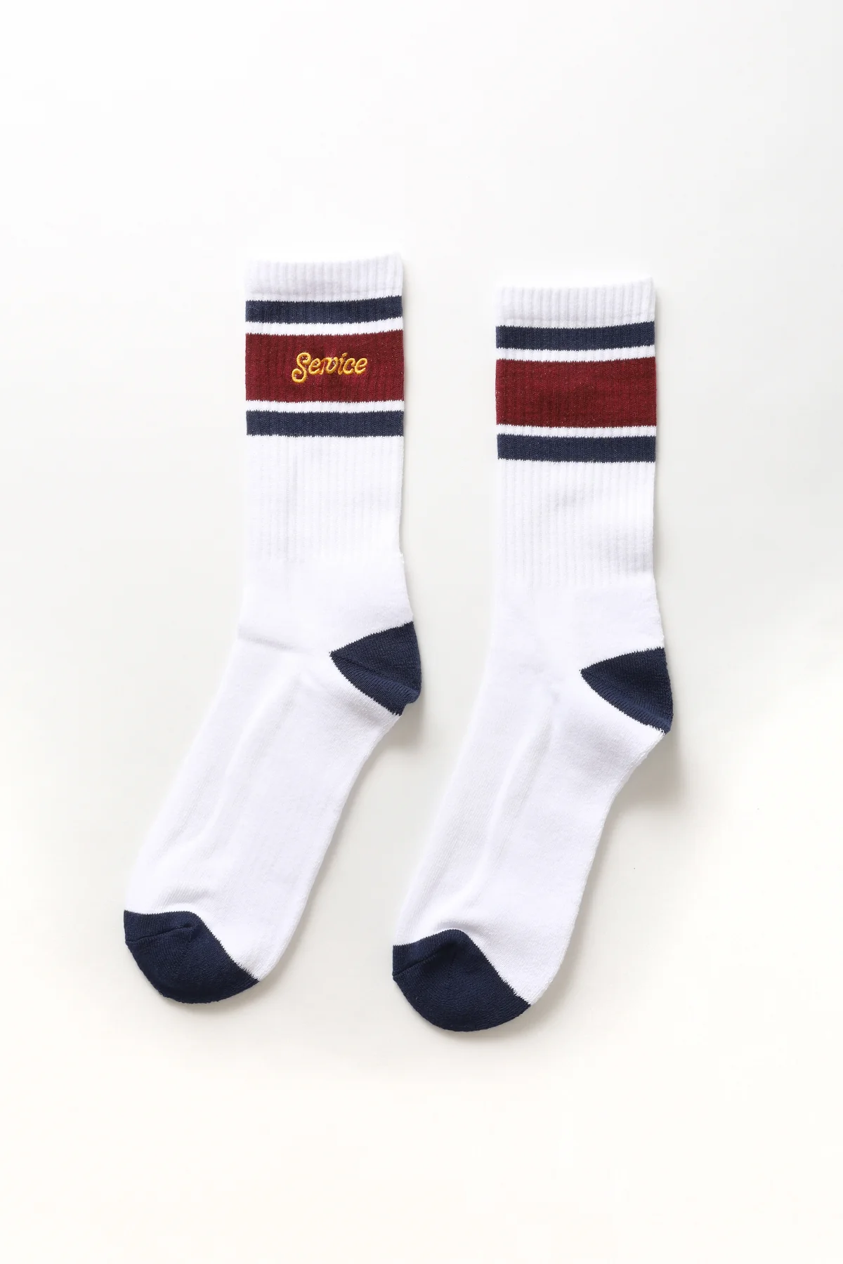 Logo Ringer Socks - White - Image 4